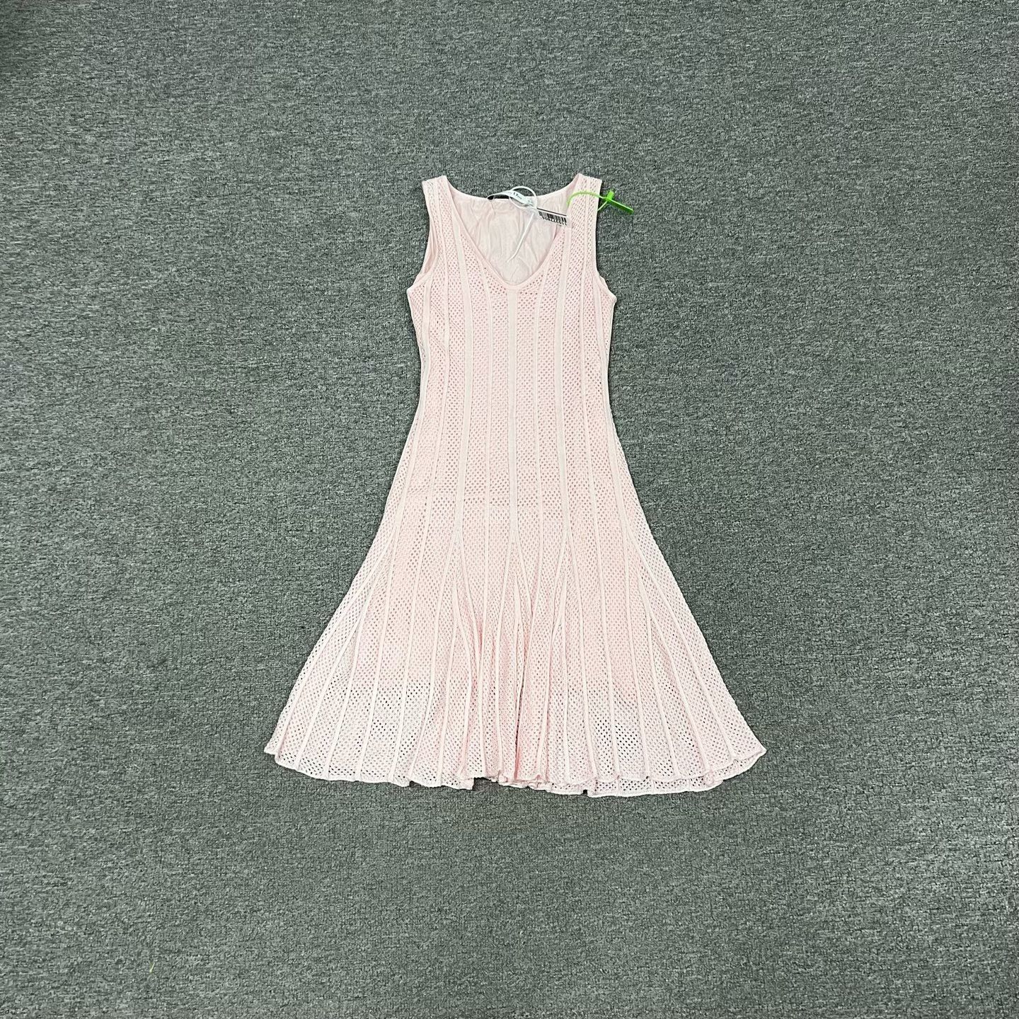 Dior Dior Pink Knit Sleeveless Dress Size S / US 4 / IT 40 - 1 Thumbnail