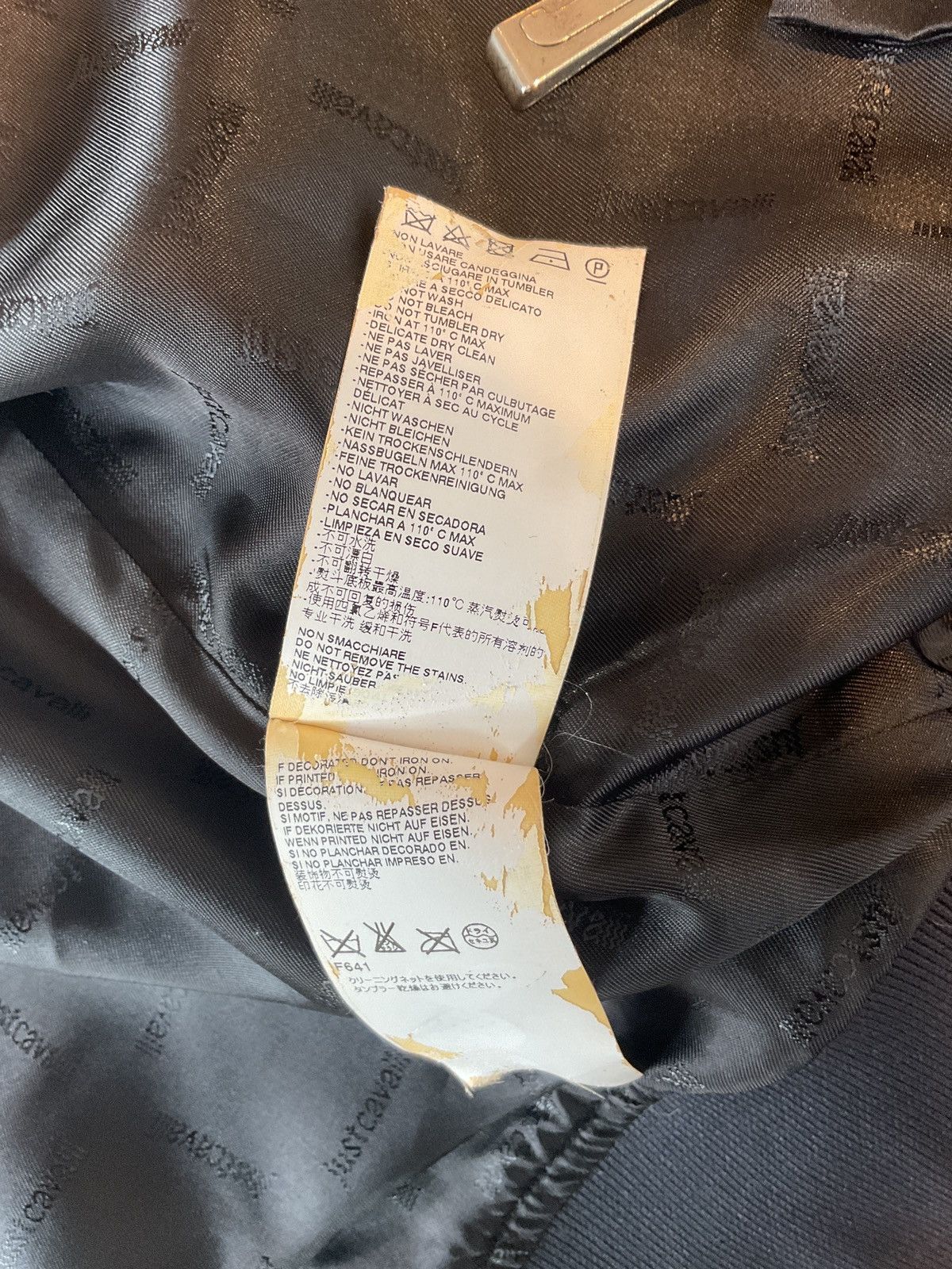 Just Cavalli × Roberto Cavalli Just Cavalli Wine Print Bomber Size46 Size US S / EU 44-46 / 1 - 11 Thumbnail