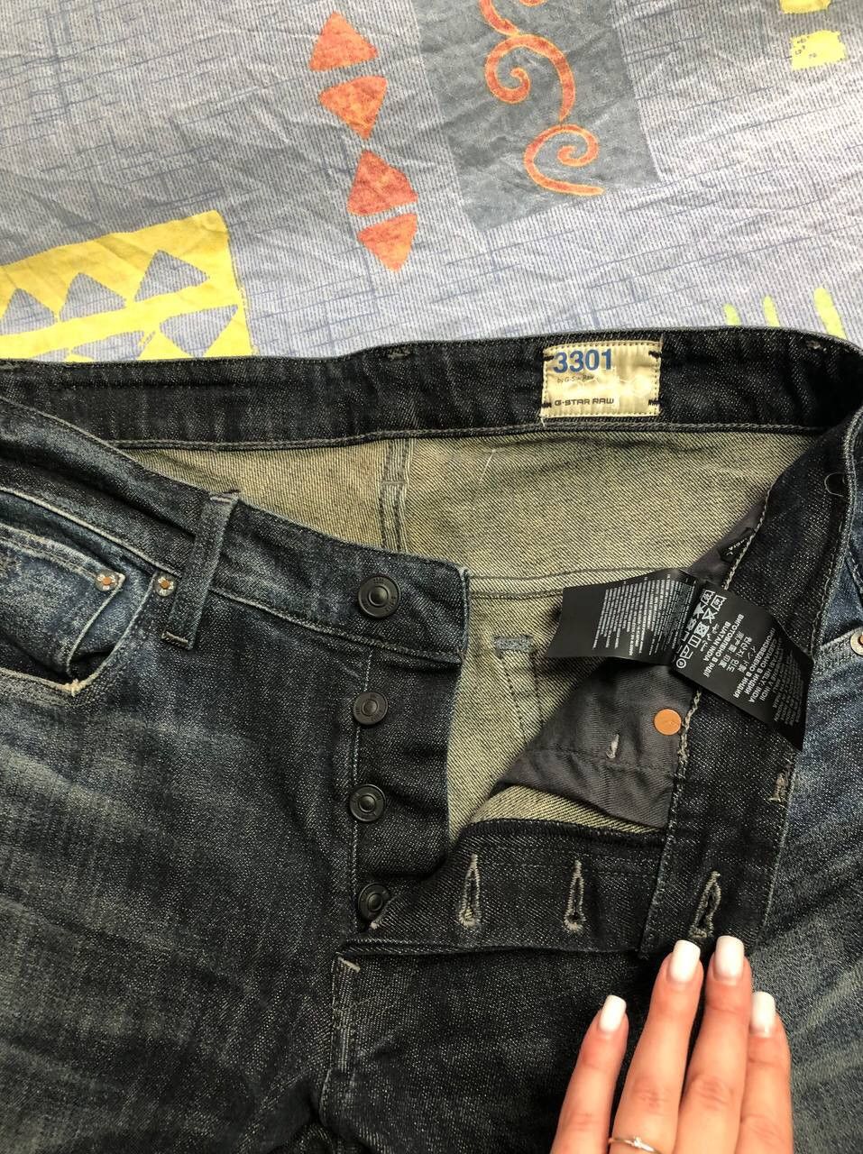 G-Star Vintage G Star Raw Denim Streetwear Jeans Japanese Y2K Size US 34 / EU 50 - 12 Thumbnail