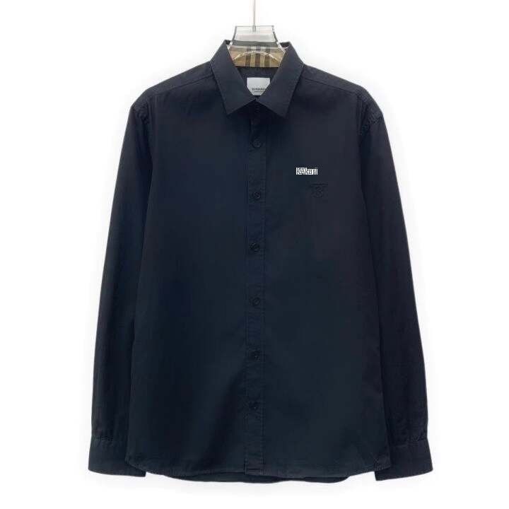 Burberry Burberry TB Logo Embroidered Cotton Shirt Size US S / EU 44-46 / 1 - 1 Thumbnail