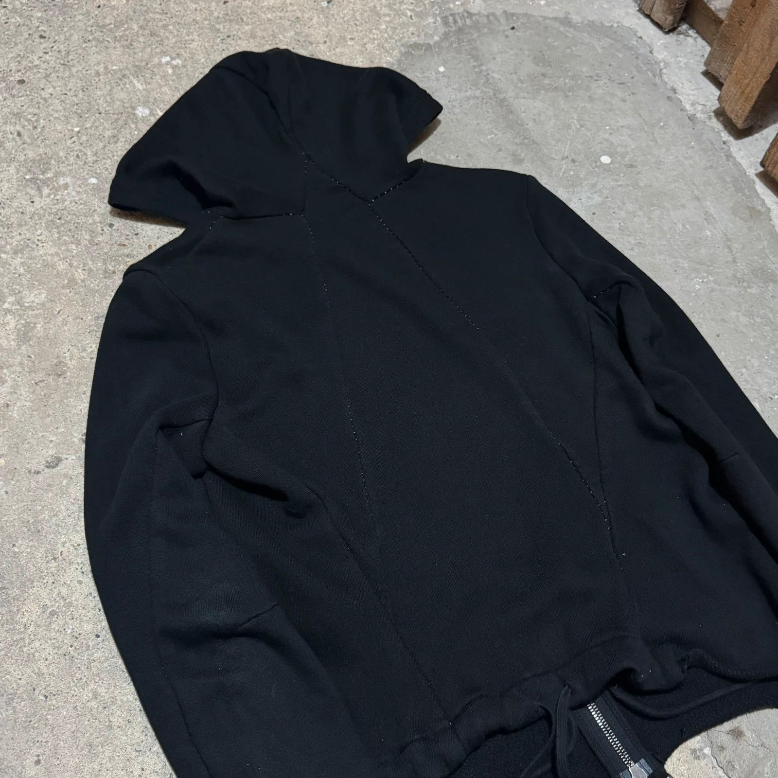 Masnada Masnada scar stitch zip up hoodie Size M / US 6-8 / IT 42-44 - 8 Thumbnail