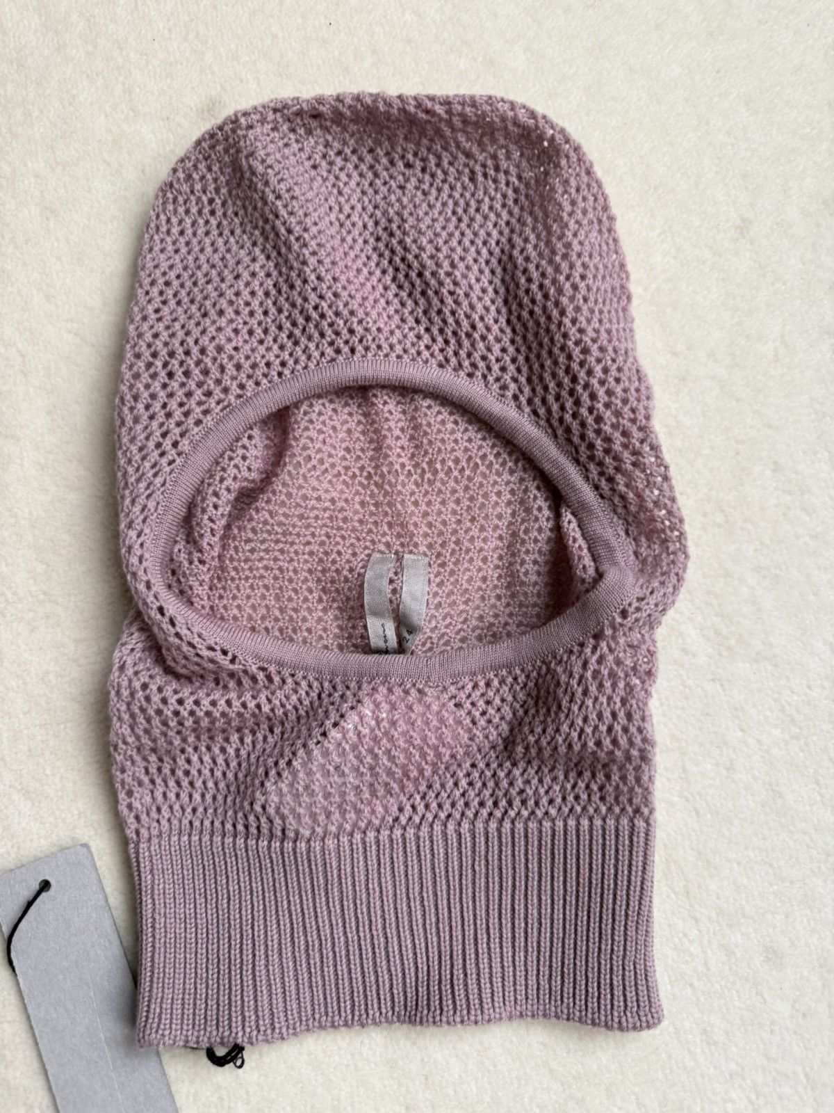 Rick Owens SS24 Rick owens dusty pink Lido balaclava grail skull hat Size ONE SIZE - 10 Thumbnail