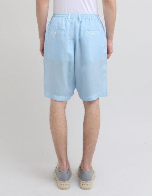 Marni o1w1db11025 Barmuda shorts in Blue Size US 36 / EU 52 - 2 Thumbnail