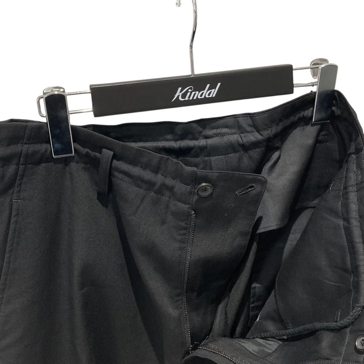 Yohji Yamamoto Yohji Yamamoto pour homme// 25SS GABARDINE BELTED HEM PANTS Size US 33 - 3 Thumbnail