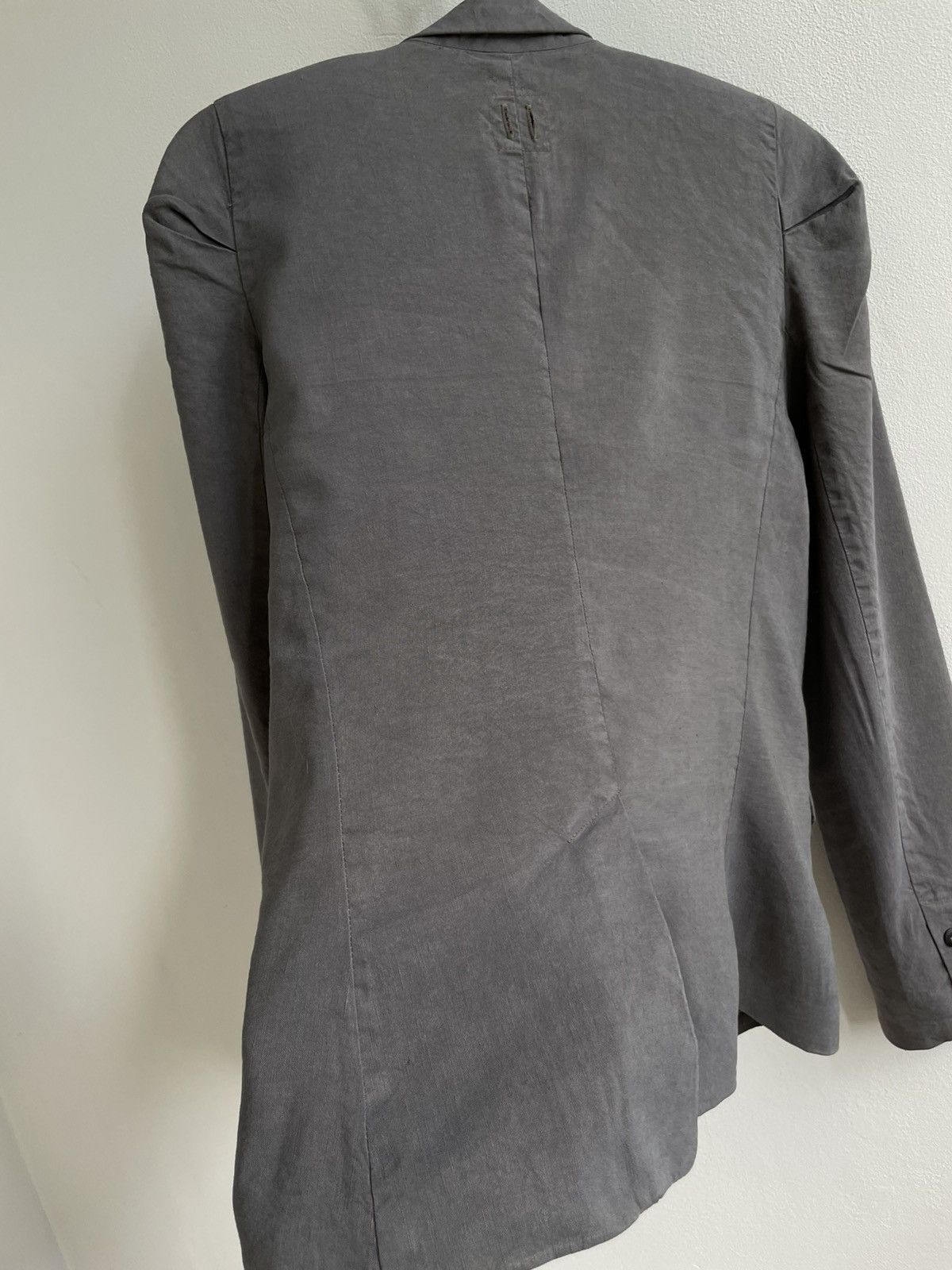 hannes roether Hannes Roether Silk Linen Blazer Coat Three Button Size M / US 6-8 / IT 42-44 - 21 Thumbnail