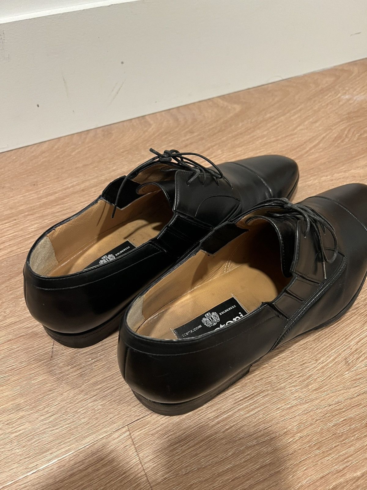 Testoni A.testoni Cap Toe Oxfords With Elastic Detail UK8 Size US 9 / EU 42 - 6 Thumbnail