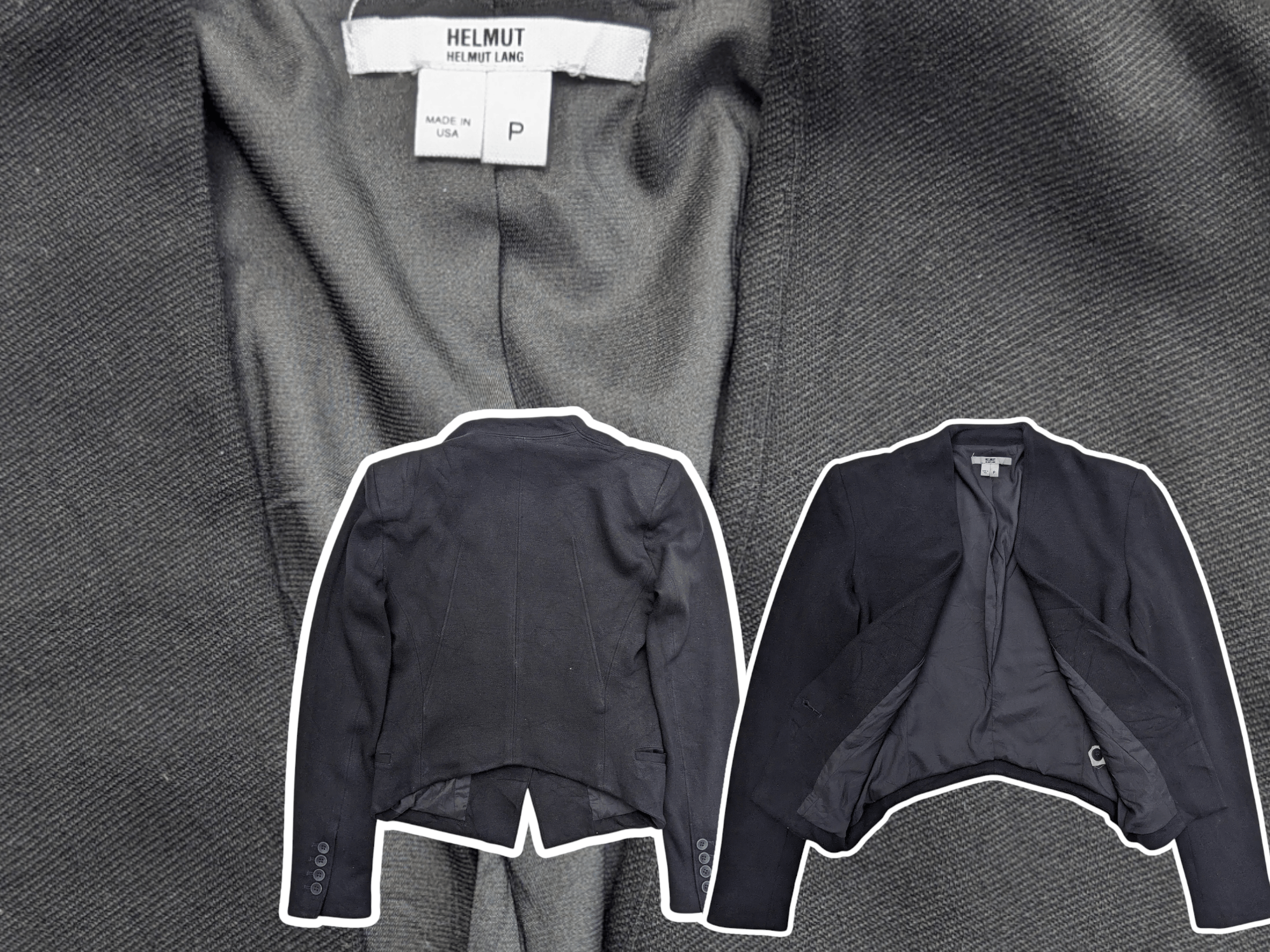 Helmut Lang Vintage Helmut Lang blazer Size S / US 4 / IT 40 - 1 Thumbnail
