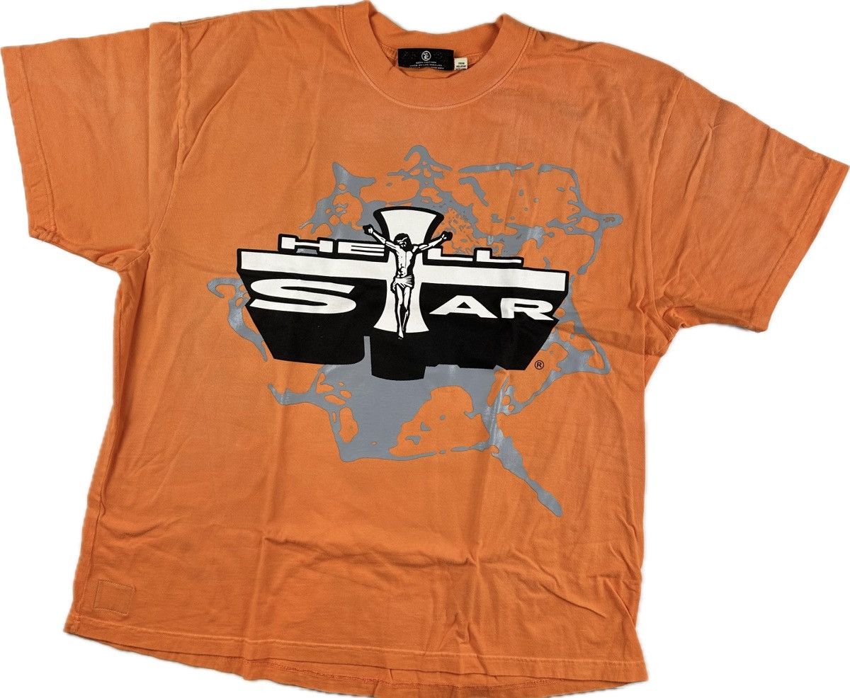 HELLSTAR Hellstar Jesus T-shirt Size US XL / EU 56 / 4 - 1 Thumbnail