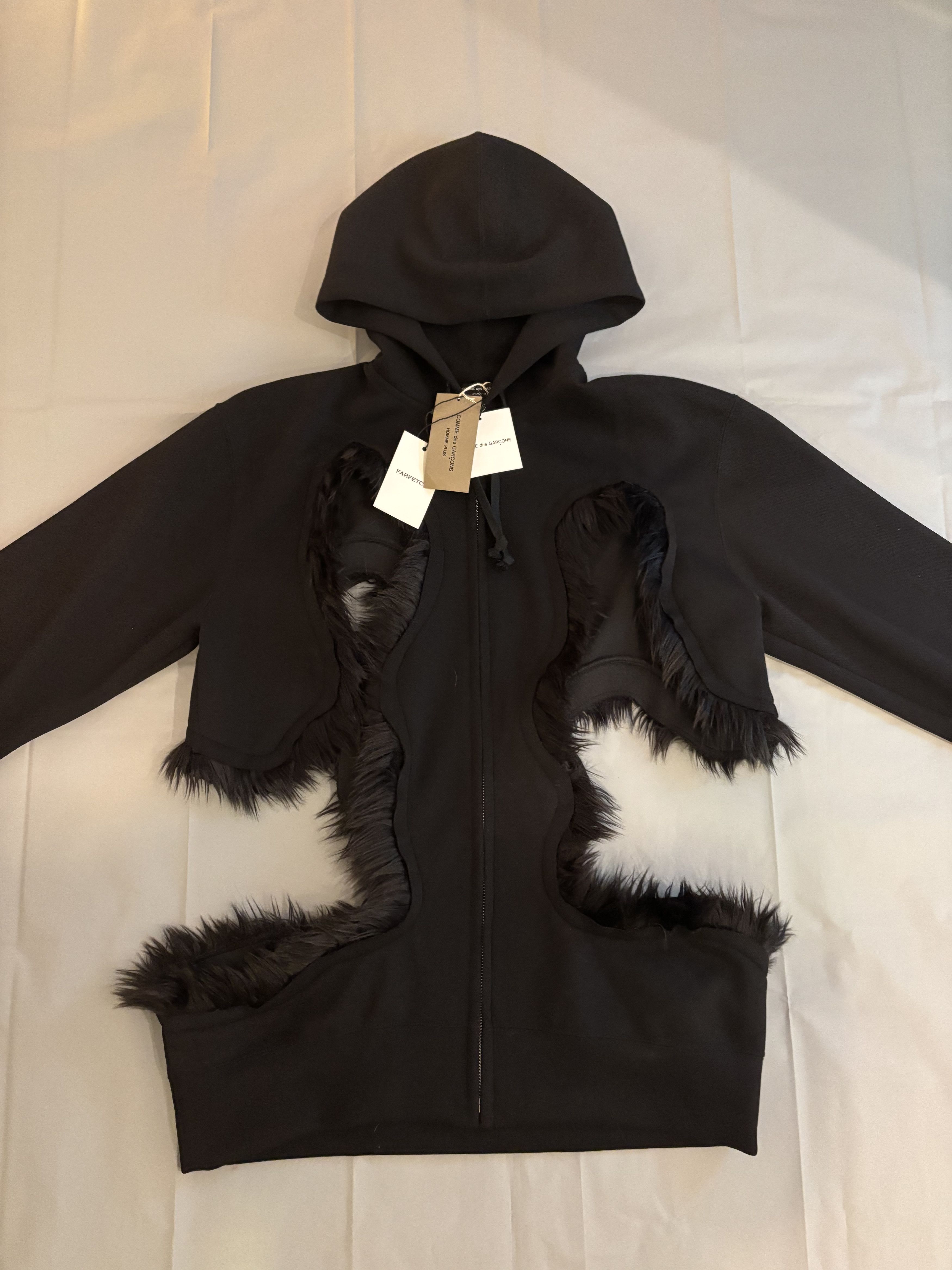 Comme des Garcons Sweat ajourée en poil Comme des Garçons Homme Plus Size US L / EU 52-54 / 3 - 6 Thumbnail