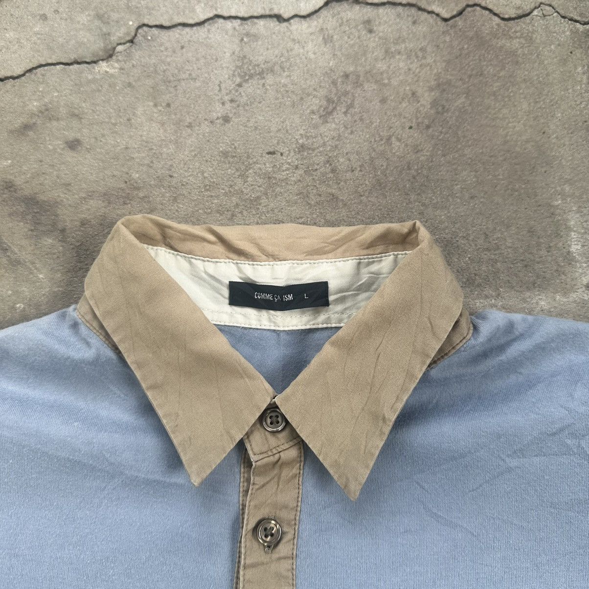 Comme Ca Ism Comme ca ism polo style Shirt Size US M / EU 48-50 / 2 - 2 Thumbnail