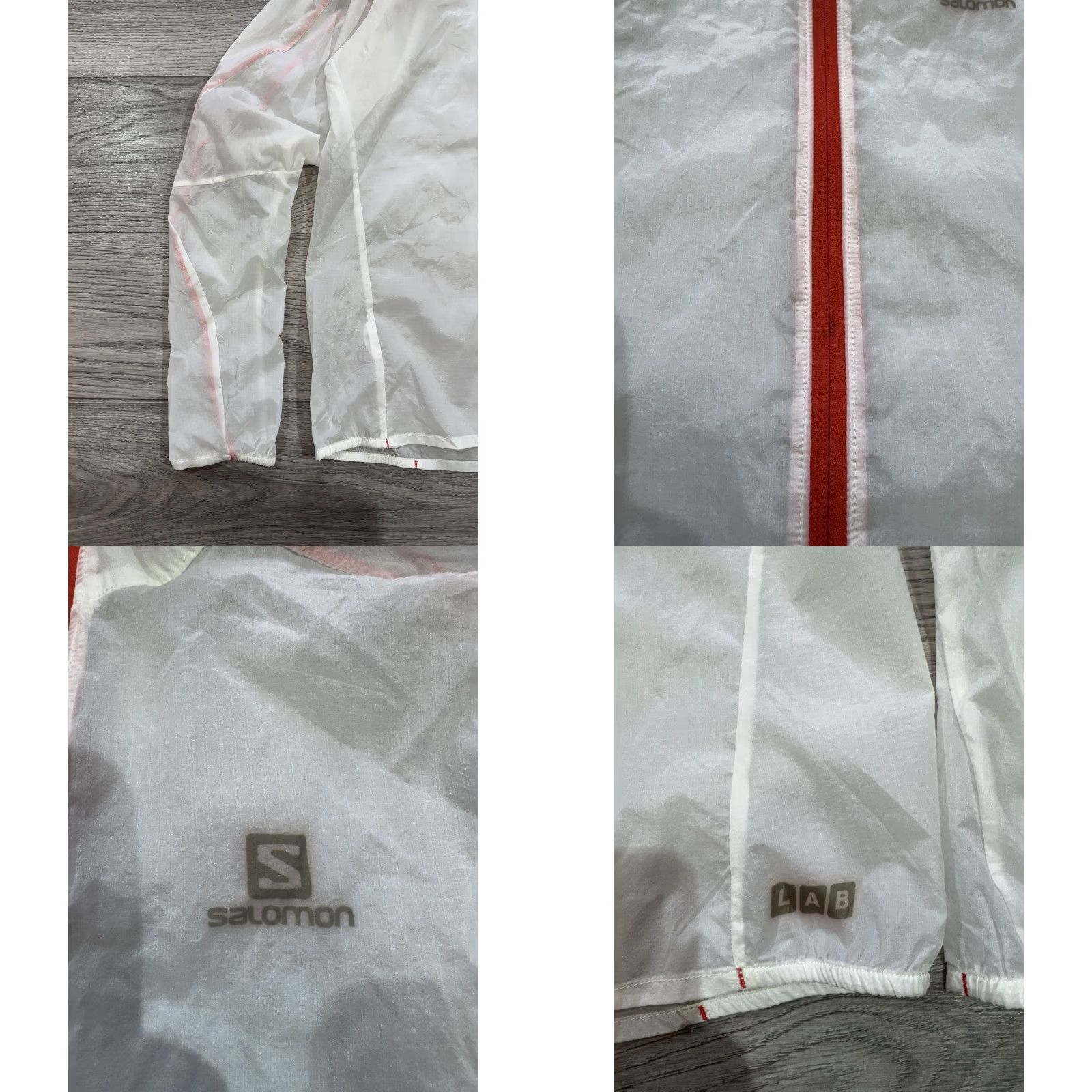 Salomon Salomon S Lab Clima Wind Ultra Light Running Jacket Women’s S/M Windbreaker White Women Size S / US 4 / IT 40 - 8 Thumbnail