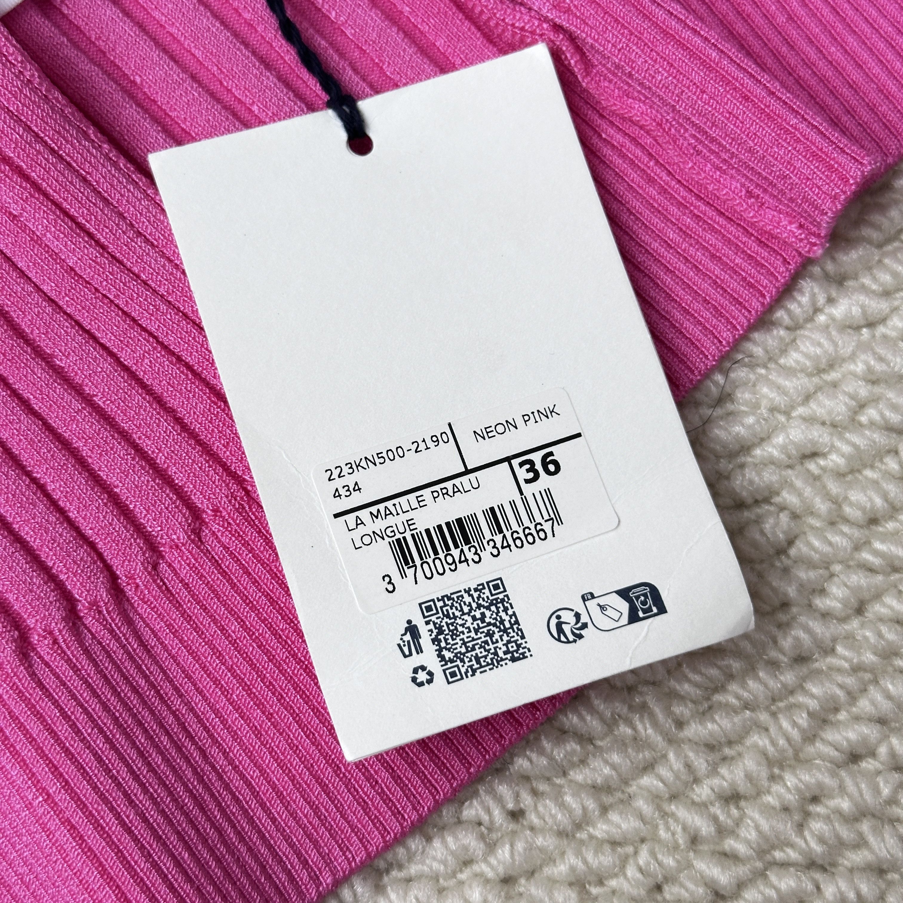 Jacquemus Jacquemus Logo Plaque Long-Sleeved Cardigan Size XS / US 0-2 / IT 36-38 - 6 Thumbnail