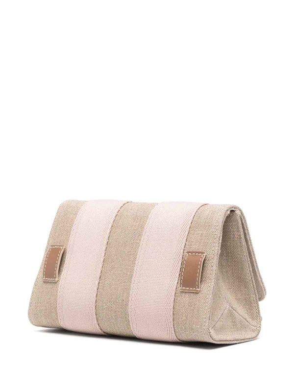 Chloe o1loc1c0425 Size: OS / Woody Folded Bumbabh Bag Blushy Beige Size ONE SIZE - 3 Thumbnail