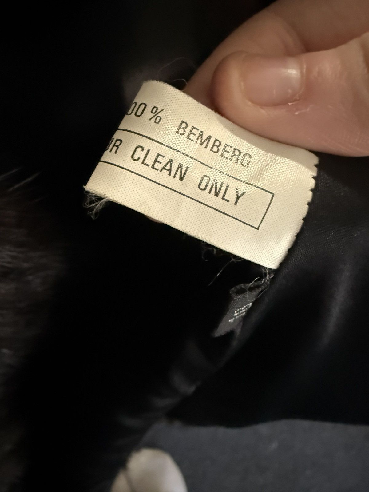Other Brown vintage old french mink fur jacket with black lining Size XL / US 12-14 / IT 48-50 - 7 Thumbnail