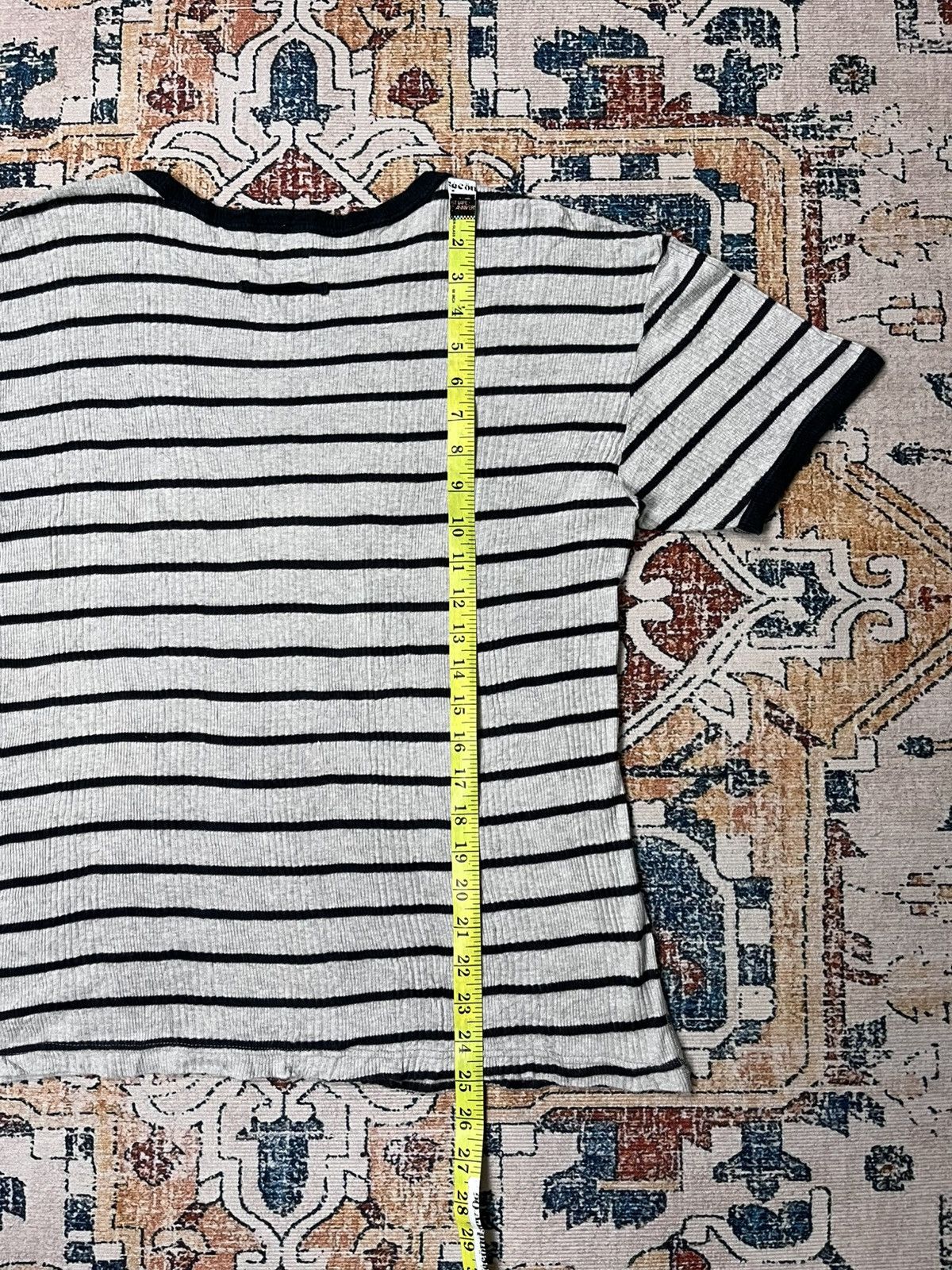 Jean Paul Gaultier Jean Paul Gaultier Homme Ringger Tee Stripped Size US M / EU 48-50 / 2 - 7 Thumbnail