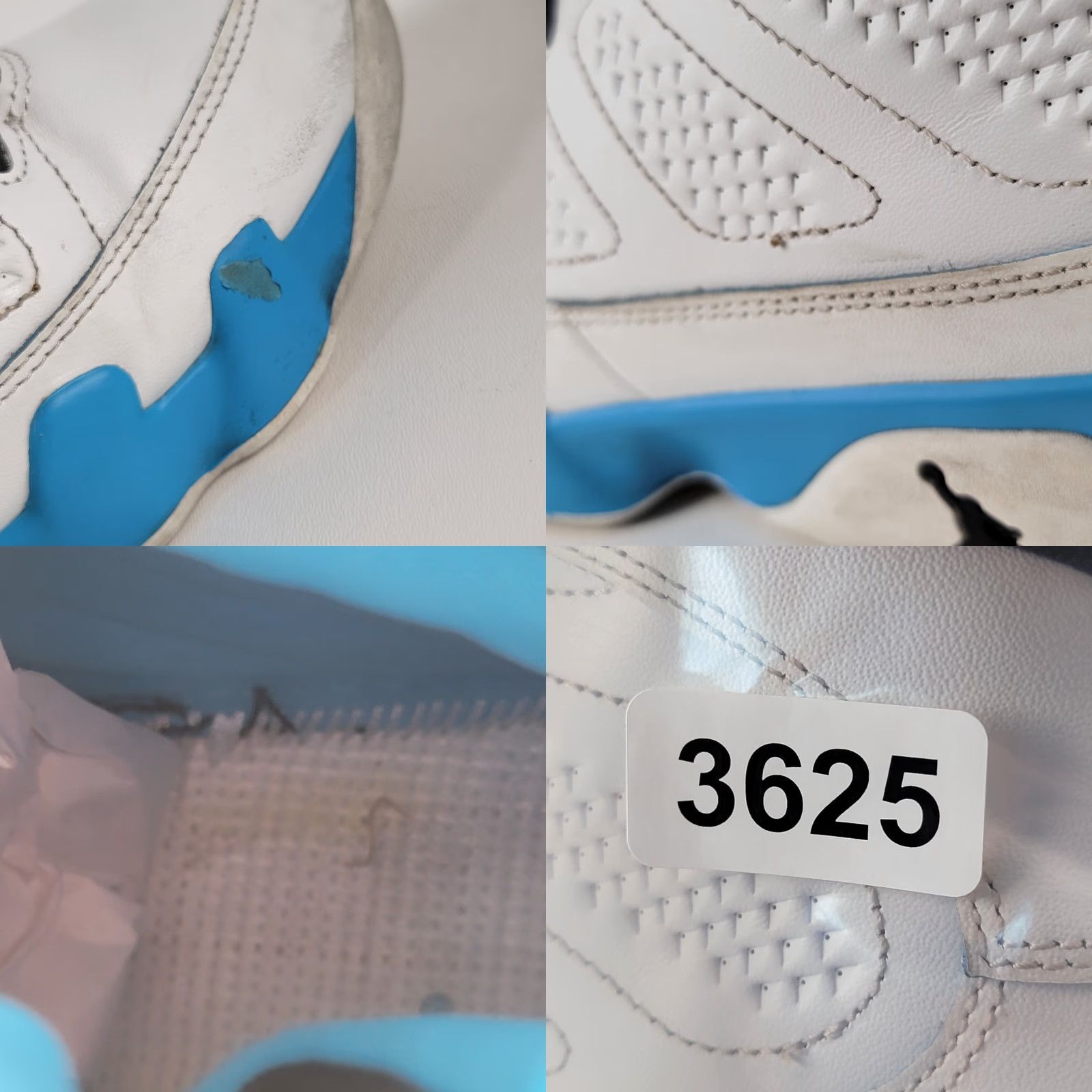 Jordan Brand Air Jordan 9 Retro Powder Blue /White FQ8992-101 Mens Size 9.5 US/43 EU Size ONE SIZE - 9 Thumbnail