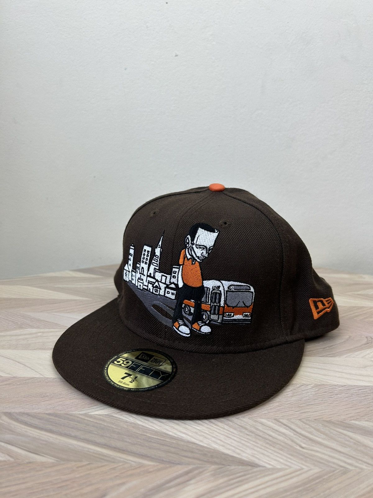 Hat Club × MyFitteds × New Era Rare Sam Flores Upper Playground BART 59fifty New Era Fitted Size ONE SIZE - 1 Thumbnail