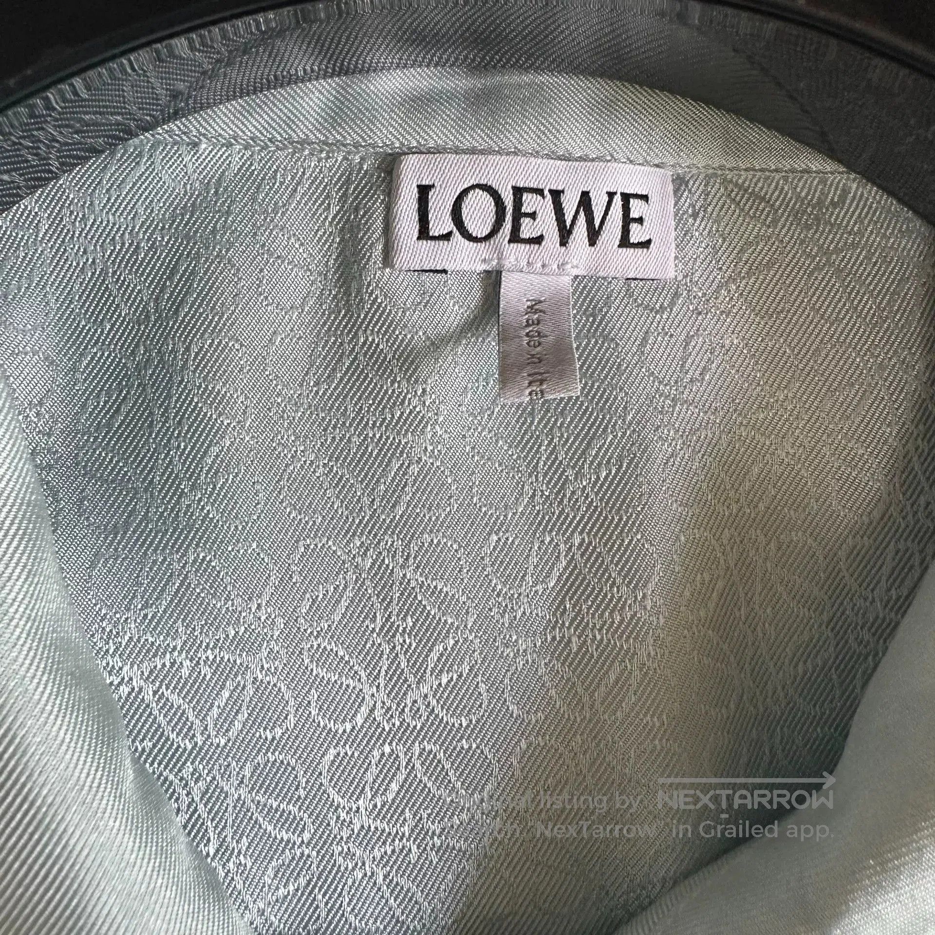 Loewe Loewe 23SS Back Logo Collar Long-Sleeve Shirt. Size S / US 4 / IT 40 - 2 Thumbnail