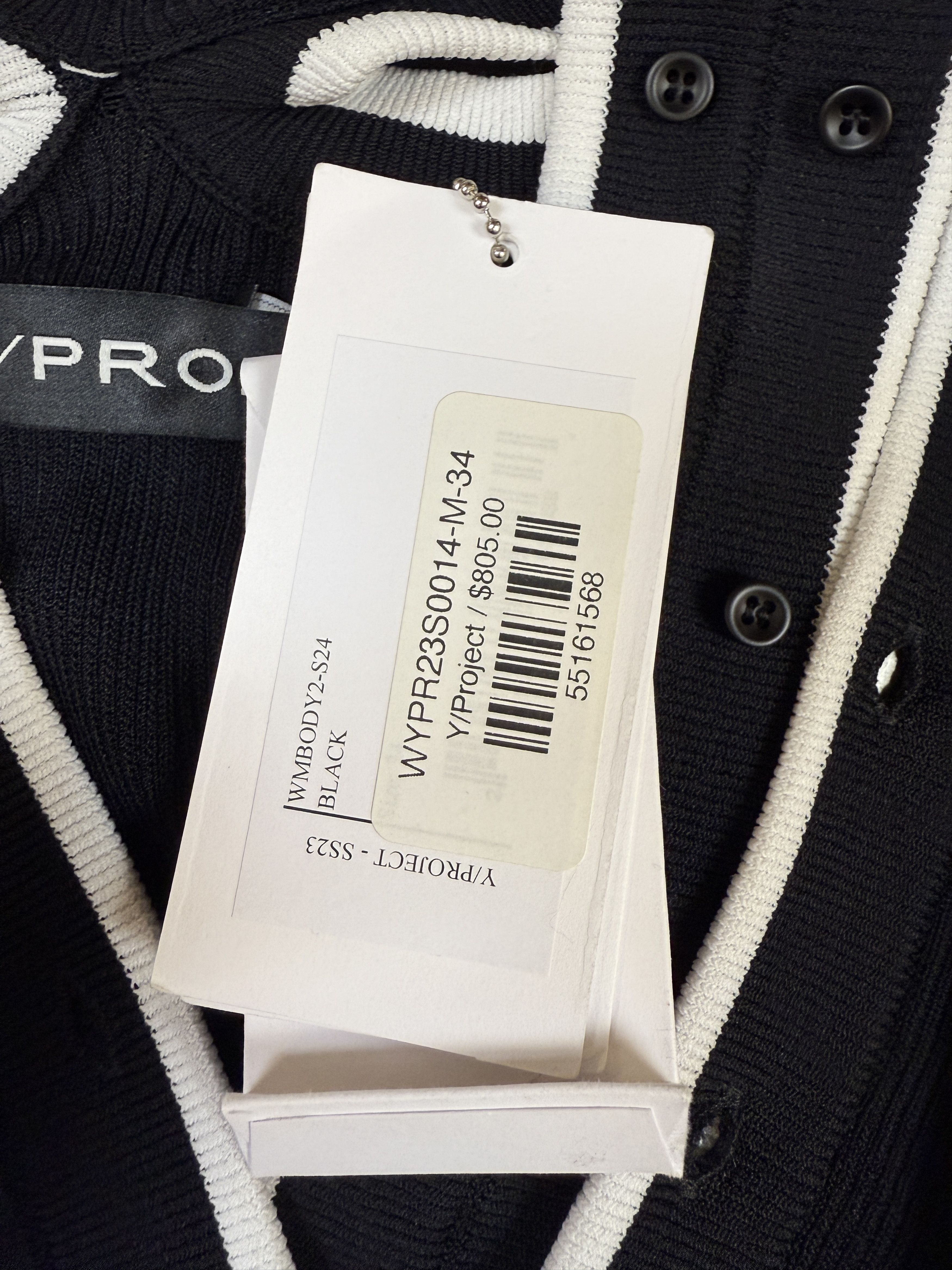 Y/Project $805 Y/Project Triple Neck Bodysuit Size XXS / US 00 / IT 34 - 11 Thumbnail