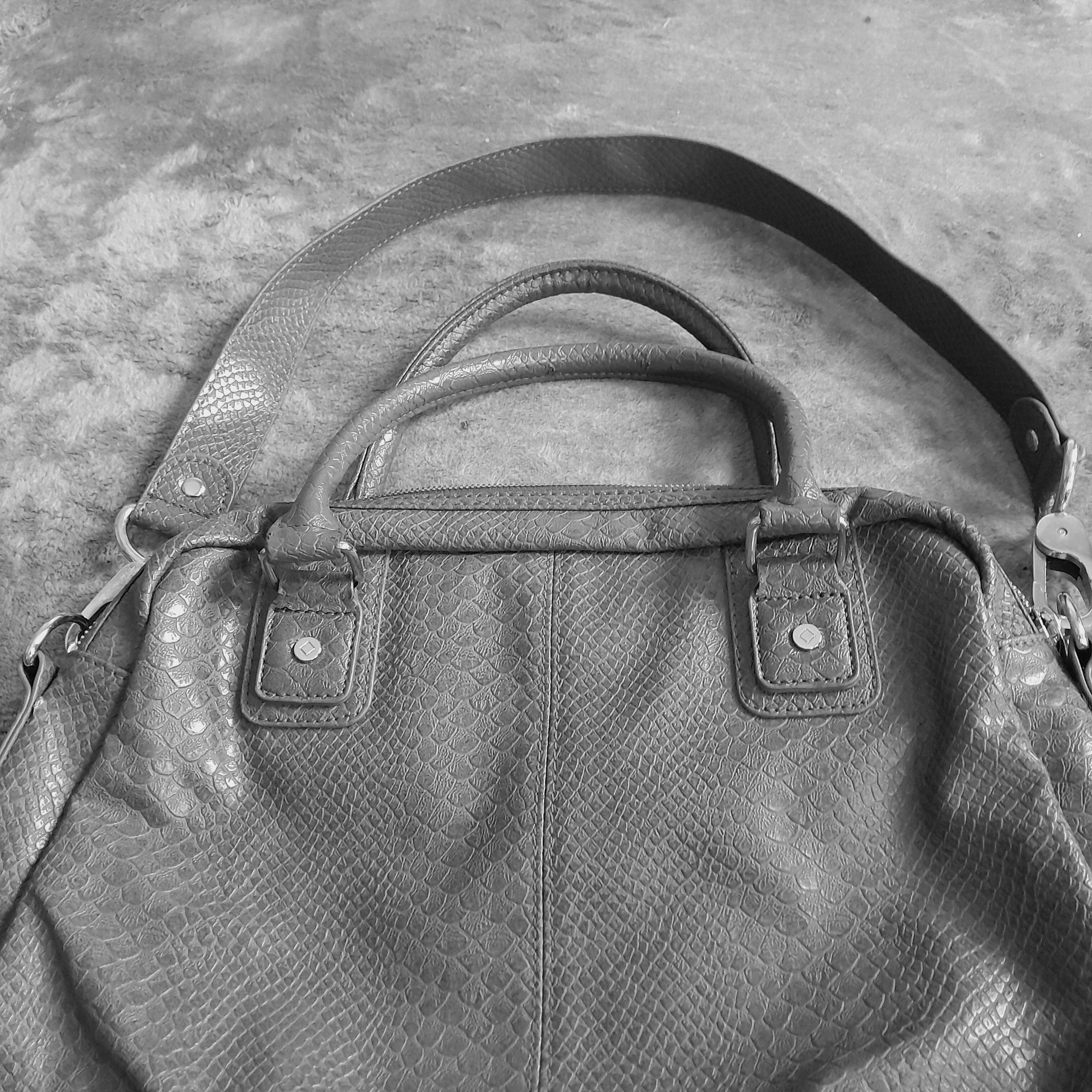 Other Thirty-One Jewell Gray Tote Hand Bag Size ONE SIZE - 7 Thumbnail