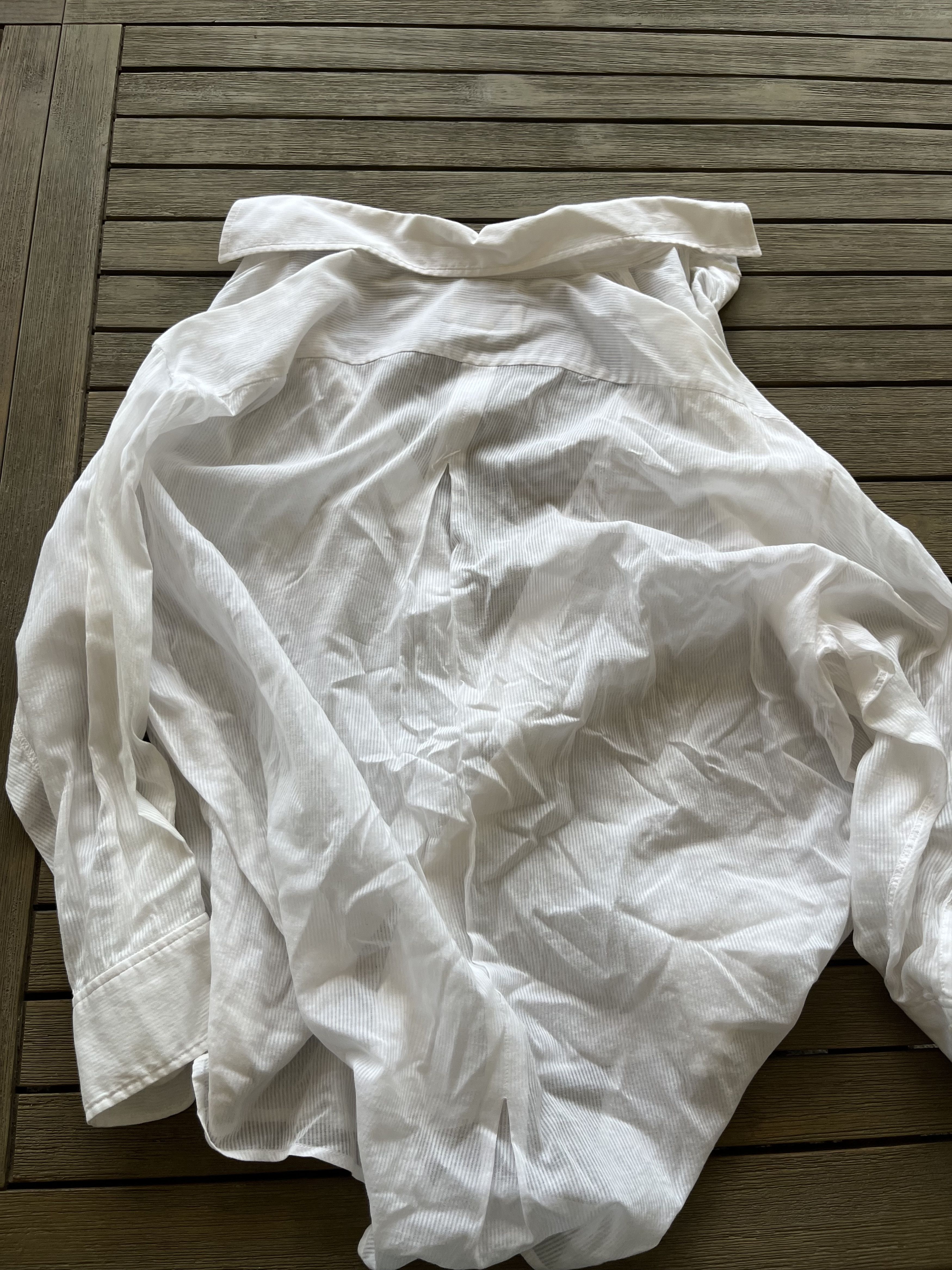 Elizabeth and James × Vintage Elizabeth and james White Button up Size S / US 4 / IT 40 - 3 Thumbnail