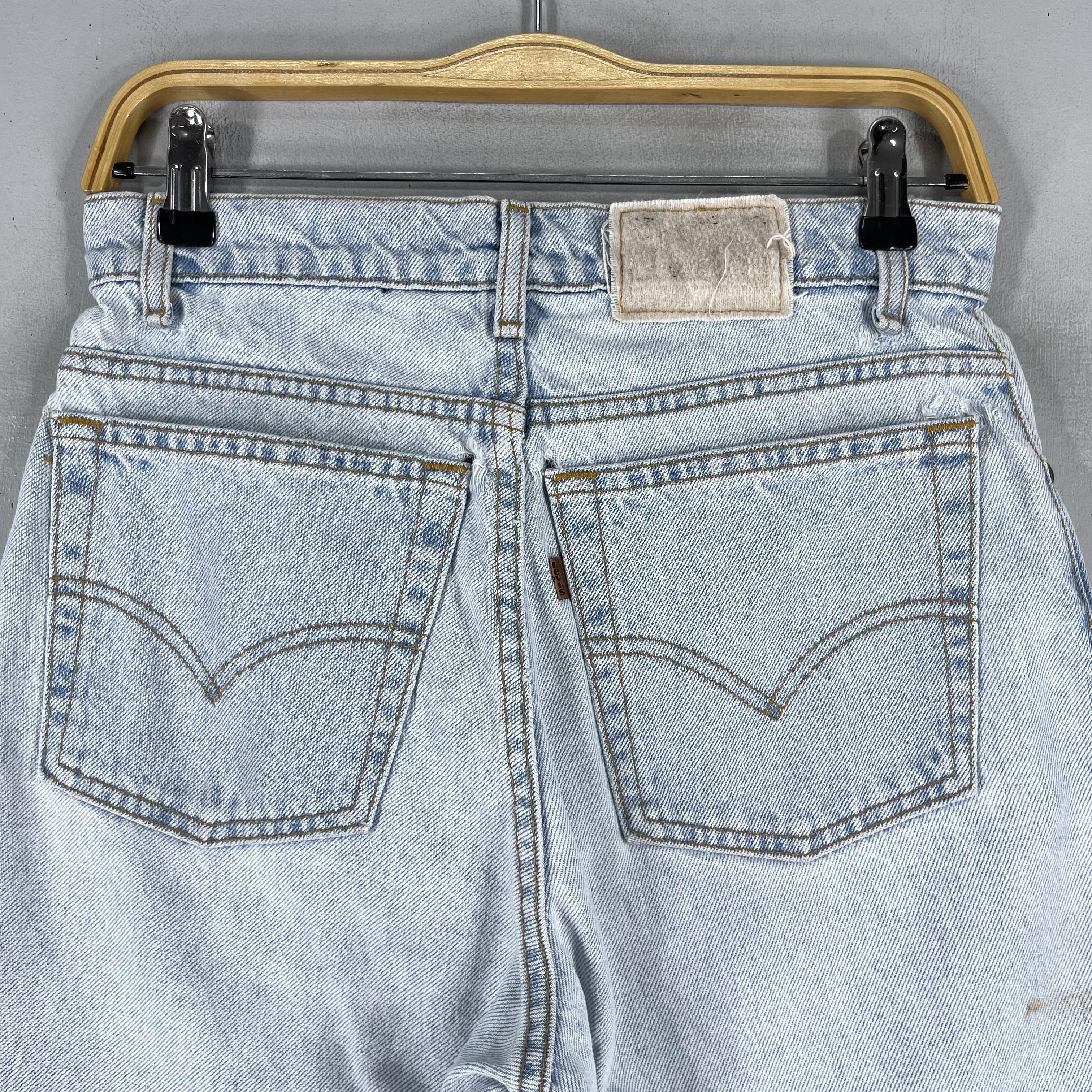 Levi's × Vintage Size 28 Vintage Levis Signature Distressed Ripped Short Size US 28 / EU 44 - 9 Thumbnail