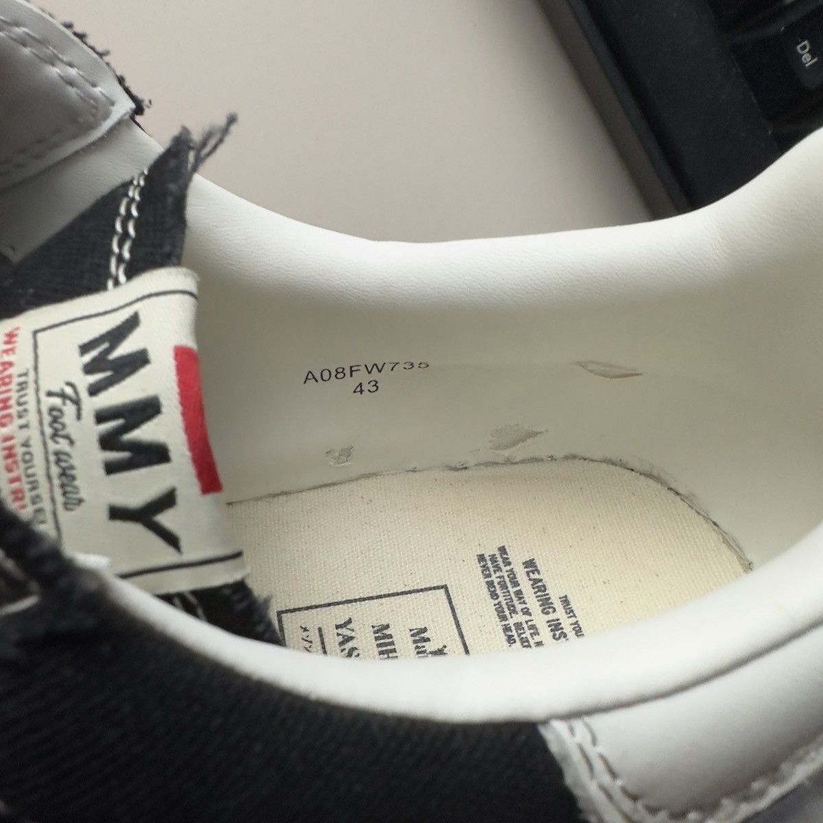 Maison MIHARA YASUHIRO Maison Mihara Yasuhiro Blakey sneaker Size US 9.5 / EU 42-43 - 6 Thumbnail