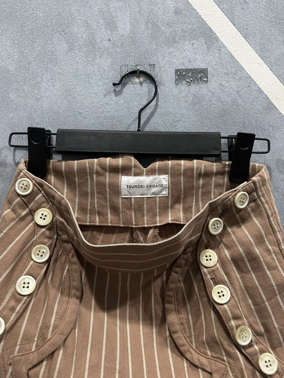 Tsumori Chisato Tsumori Chisato Stripe & Multi Button Pant Size 24" / US 00 / IT 34 - 5 Thumbnail