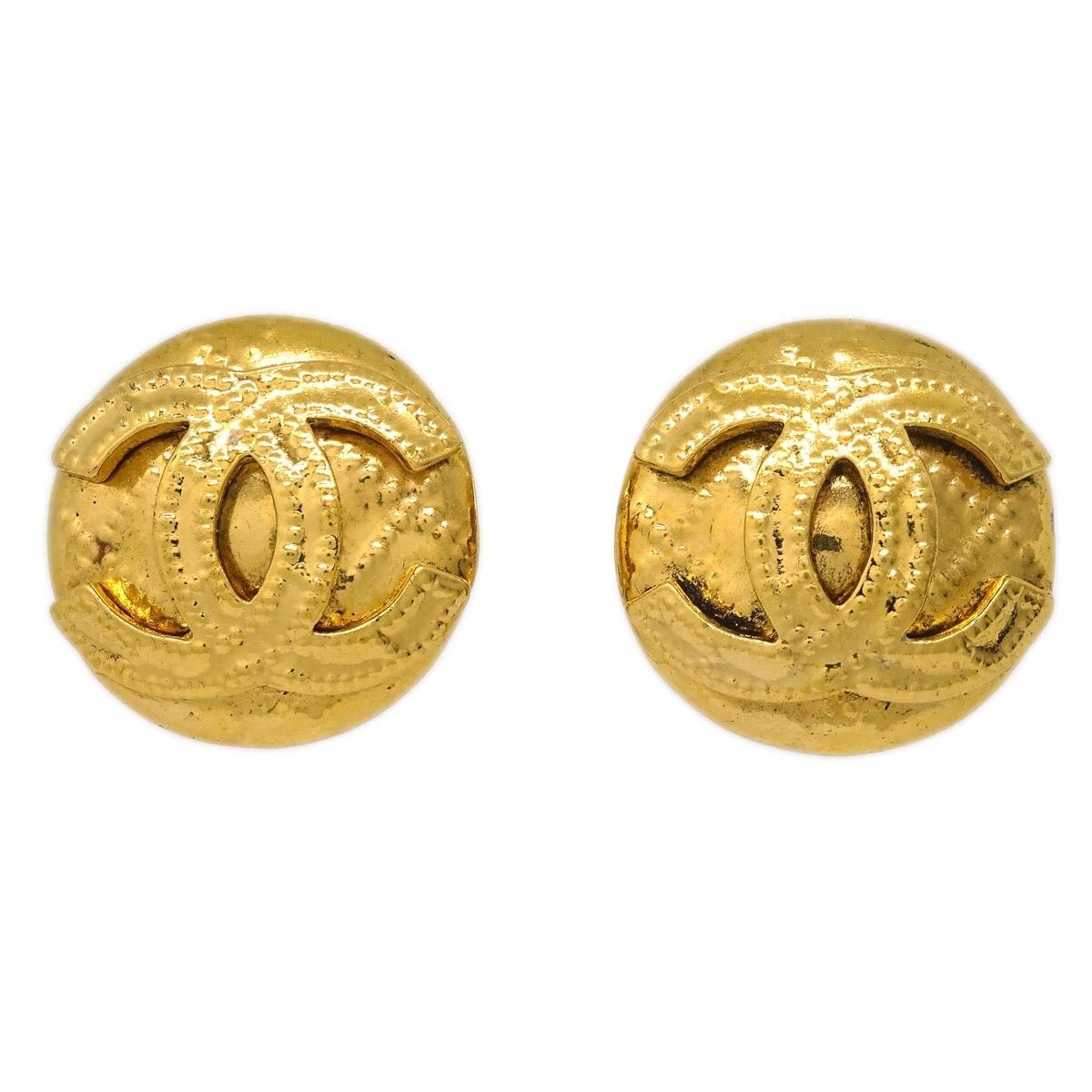 Chanel Chanel CC Round Earrings Metal Size ONE SIZE - 1 Thumbnail
