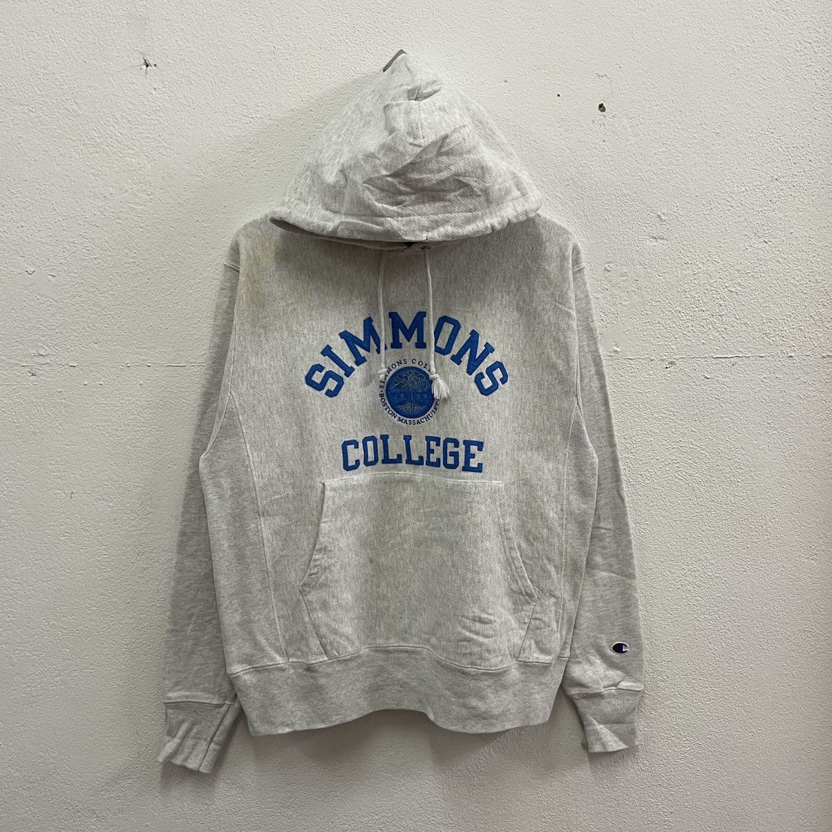 Other 🔥Champion Reverse Weave Simmons College Pullover Hoodie Size US M / EU 48-50 / 2 - 1 Thumbnail