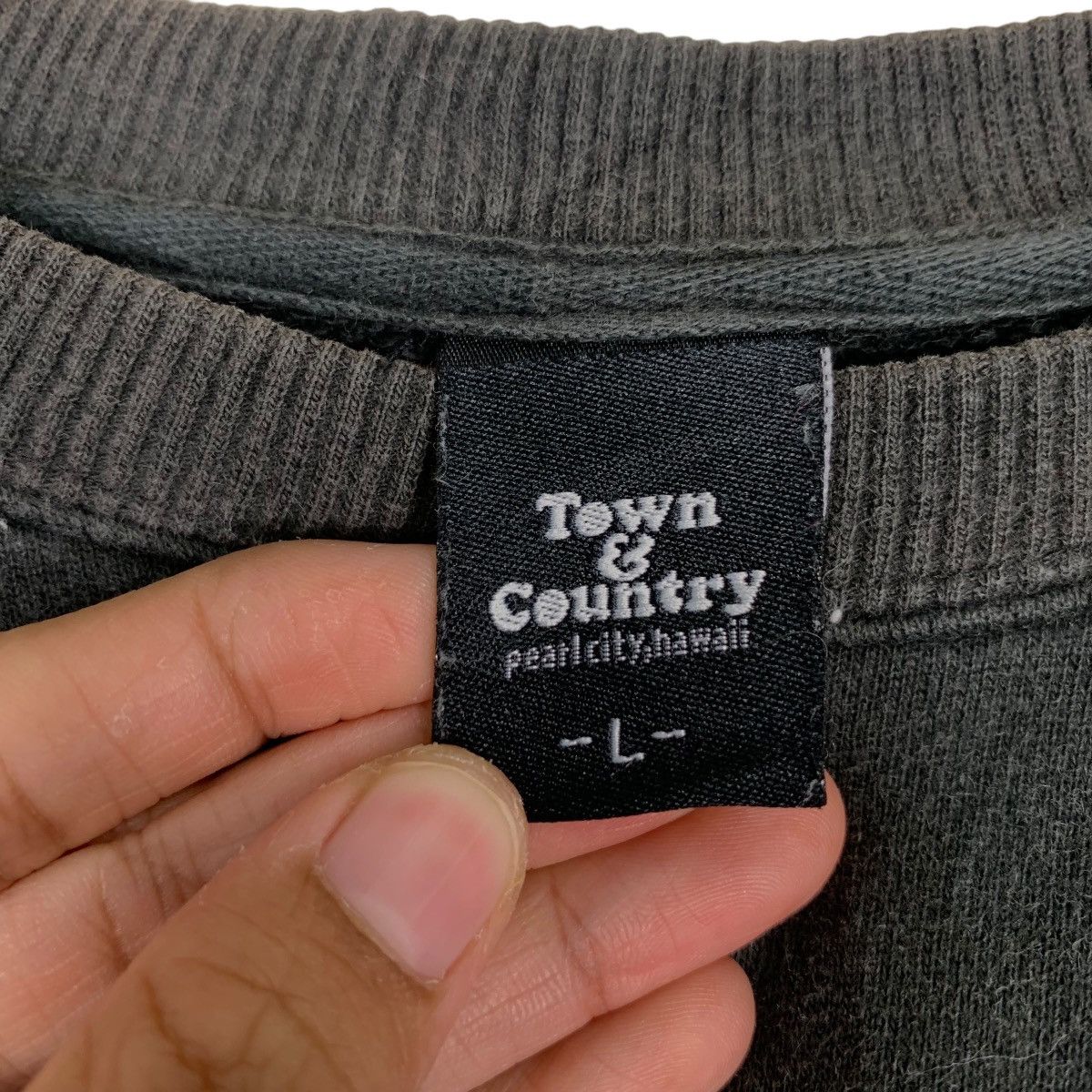 Japanese Brand TOWN & COUNTRY Stay Stoke Sweatshirts #0812-C37 Size US L / EU 52-54 / 3 - 12 Thumbnail