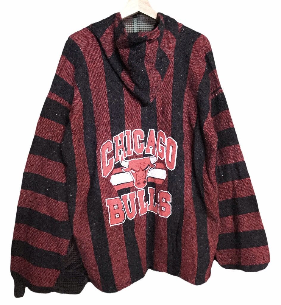 The Unbranded Brand Chicago Bulls Wool Hodie 50% arcylic 50% cotton Size US XL / EU 56 / 4 - 2 Thumbnail