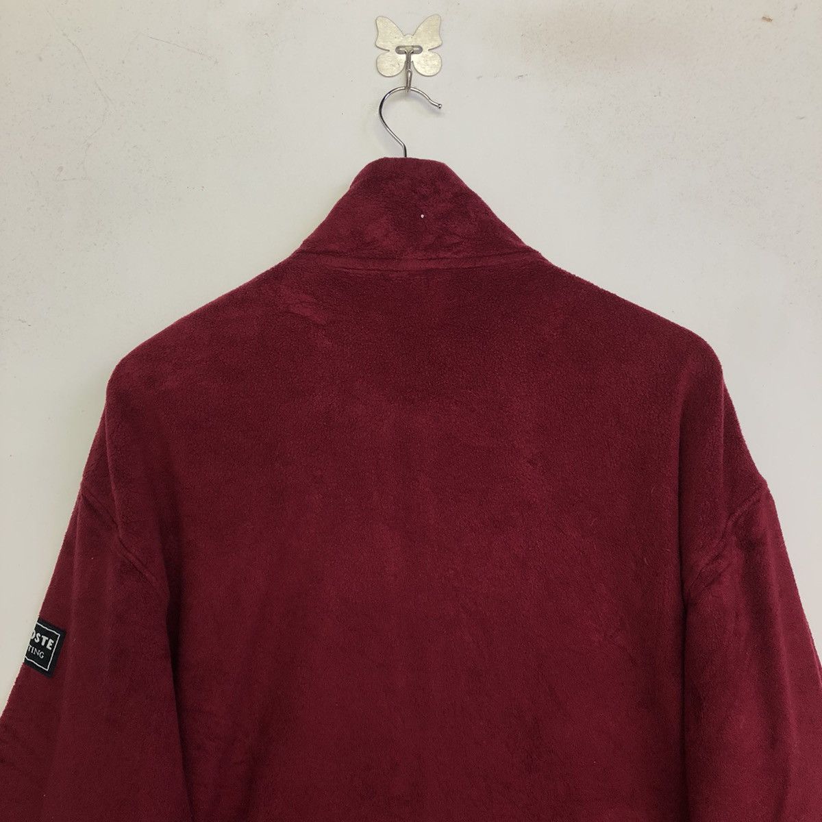 Lacoste Vintage Lacoste Yatching Fleece Sweater Jacket Size US M / EU 48-50 / 2 - 10 Thumbnail