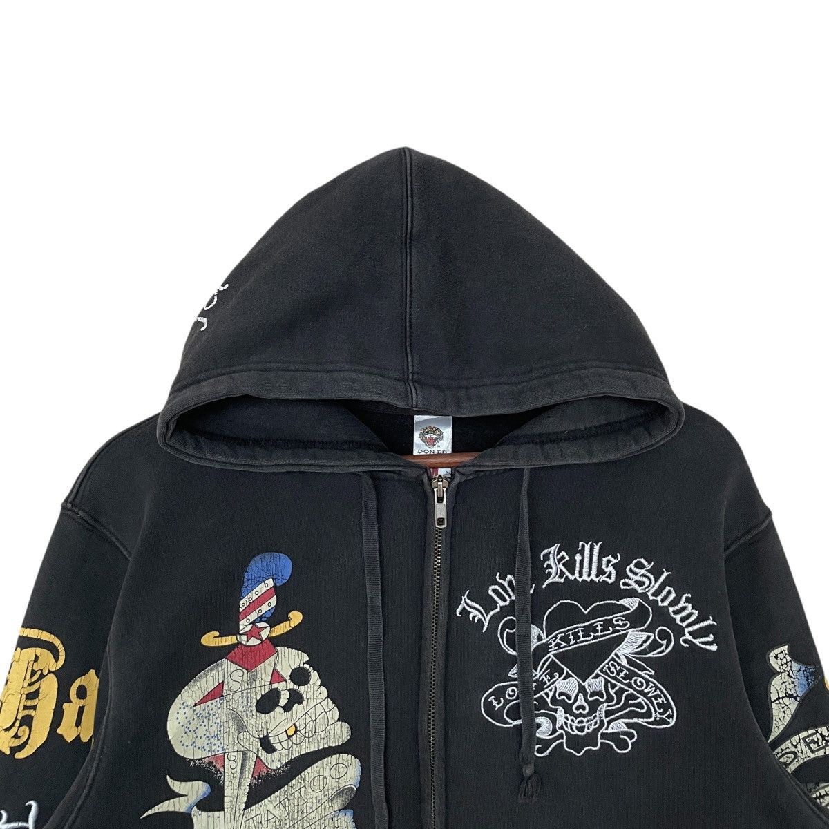 Ed Hardy Vintage Brand Ed Hardy Hoodie 2000s Size US M / EU 48-50 / 2 - 7 Thumbnail