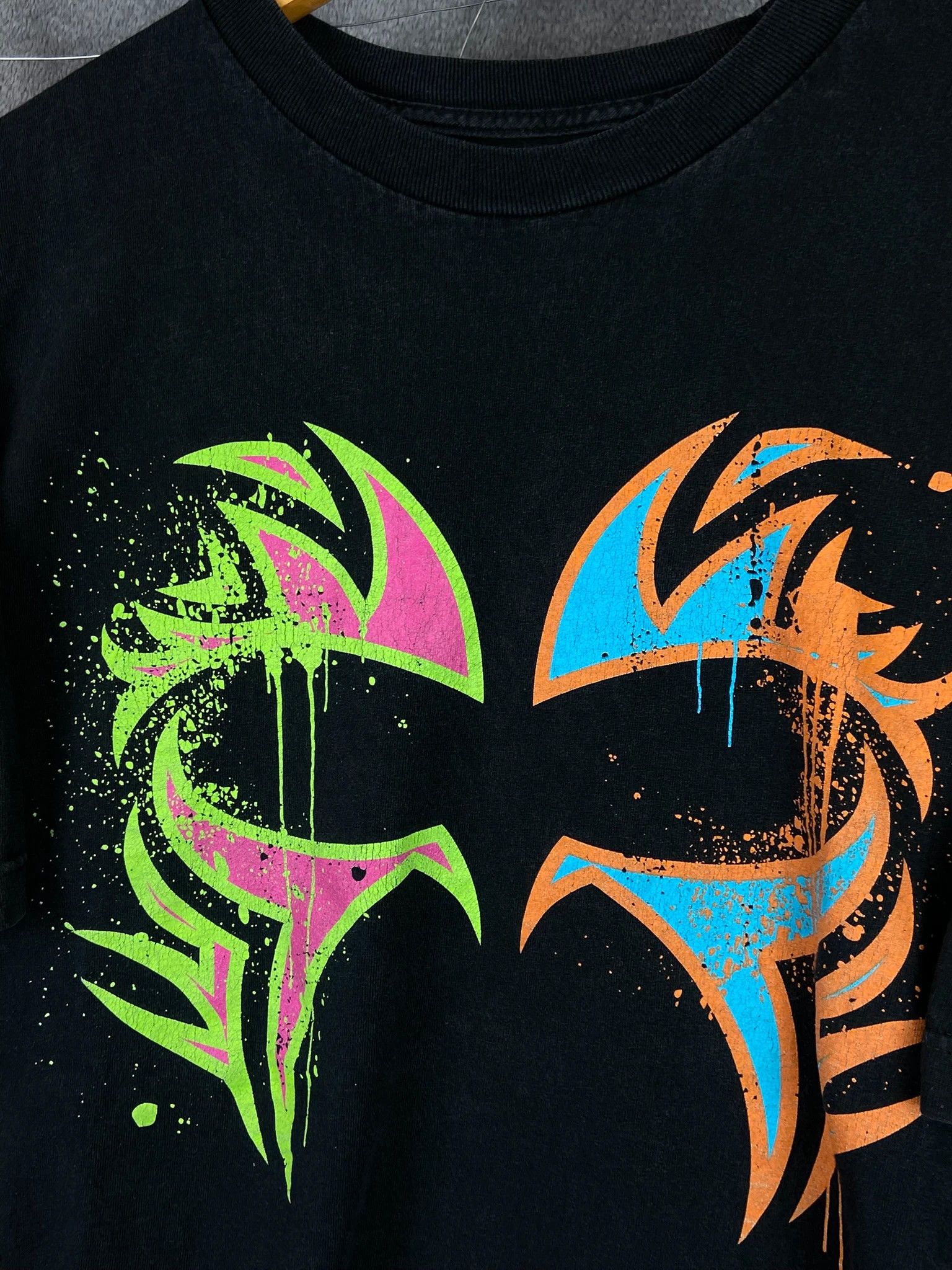 WWE WWE wrestling graphic t-shirt vintage 2000s oversized Size US XXL / EU 58 / 5 - 2 Thumbnail