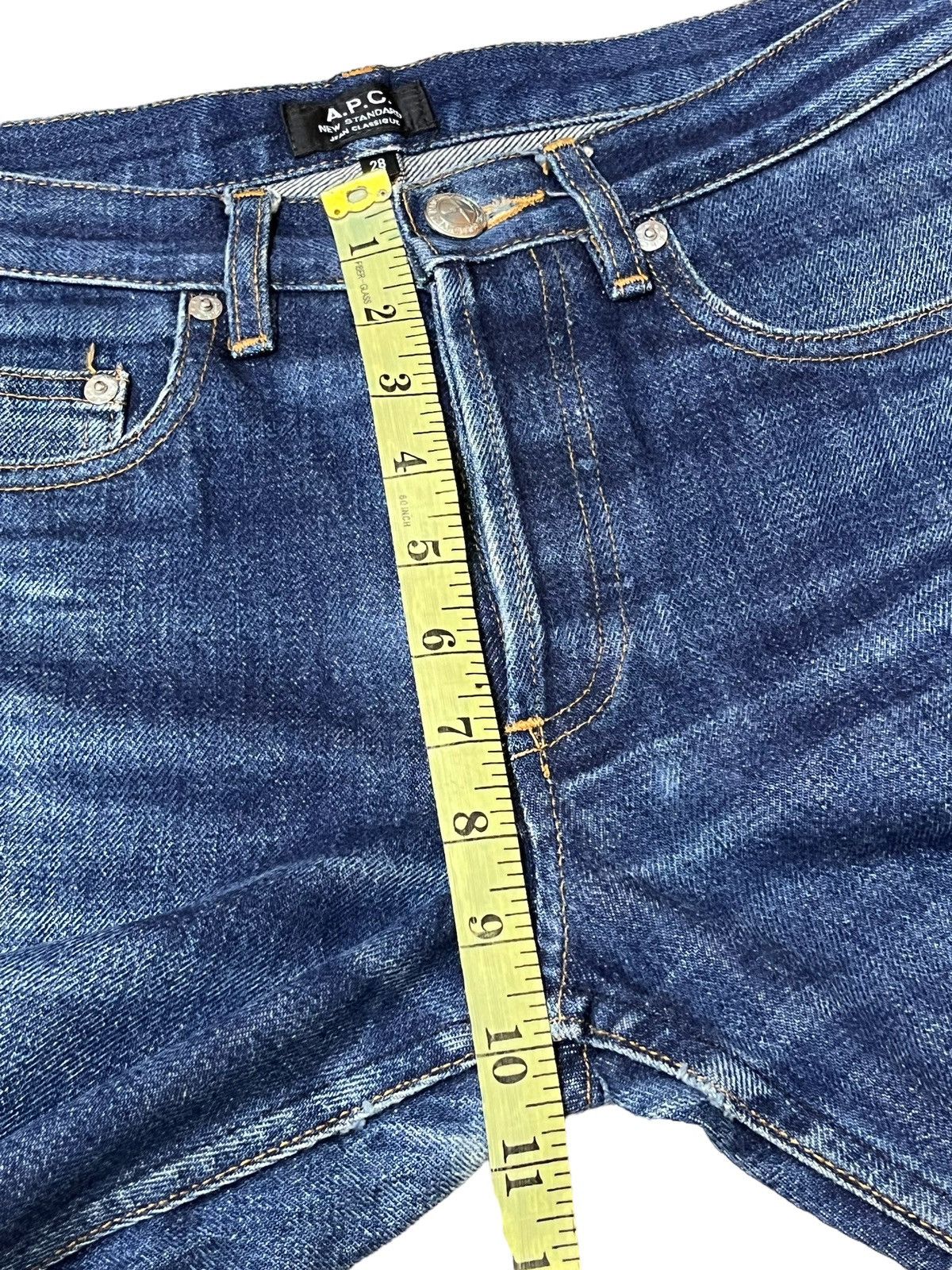 A.P.C. A.P.C NEW STANDARD BUTTON REDLINE SELVEDGE JEANS Size US 29 - 9 Thumbnail