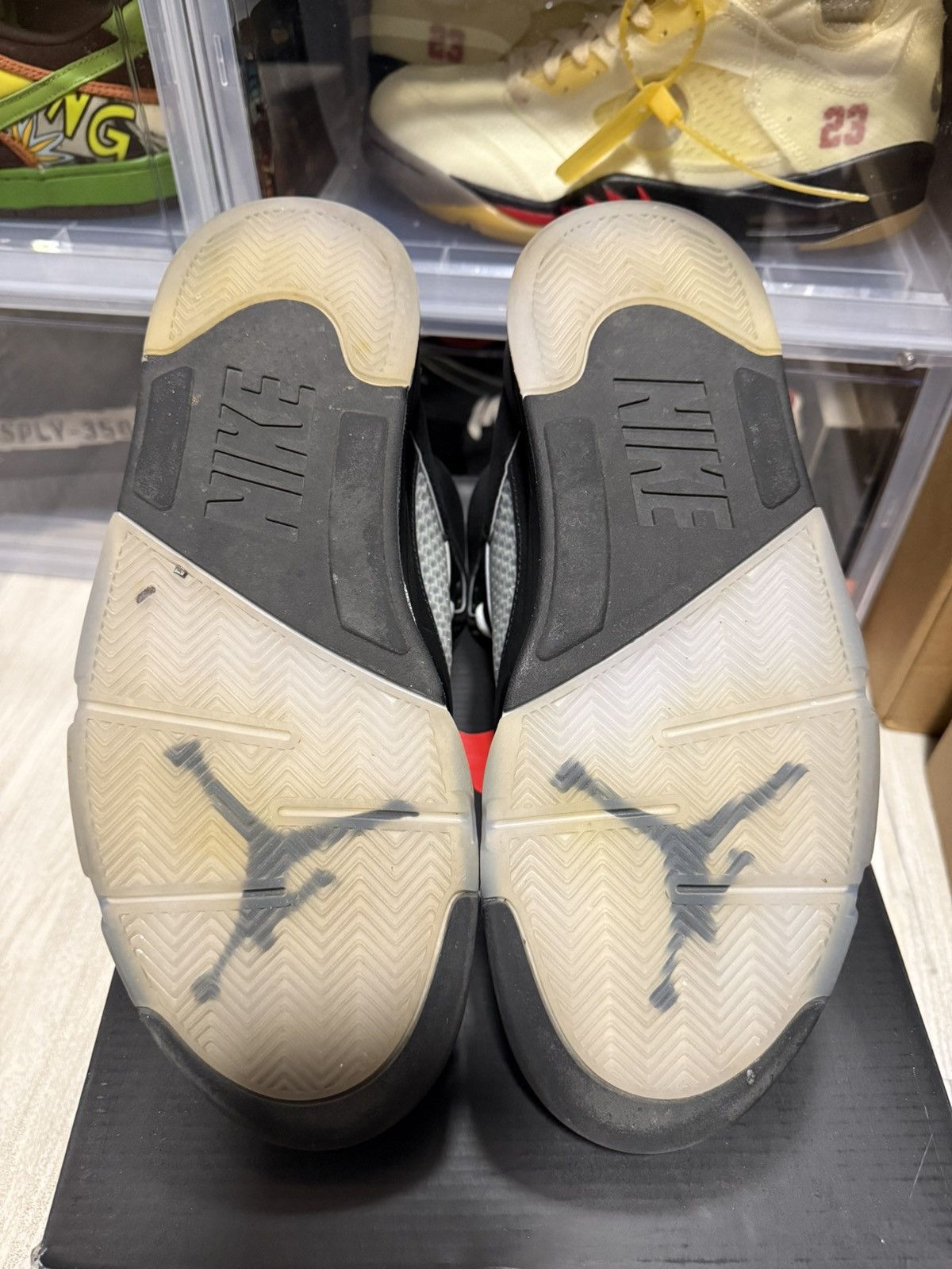 Jordan Brand Air Jordan 5 Retro OG Black Metallic Reimagined Size US 10.5 / EU 43-44 - 7 Thumbnail