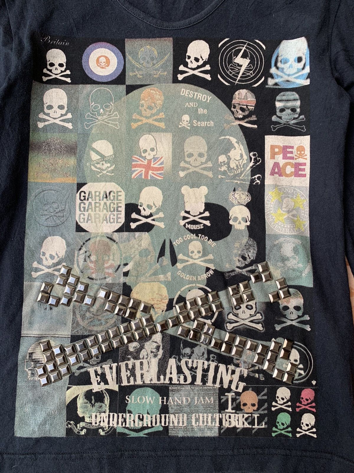 Hysteric Glamour Slow hand jam underground culture skull gothic punk shirt Size US S / EU 44-46 / 1 - 4 Thumbnail
