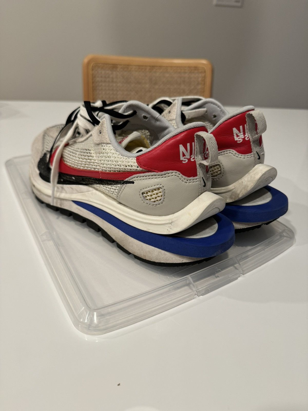 Nike × Sacai Nike x Sacai VaporWaffle - Fuchsia Size US 10 / EU 43 - 4 Thumbnail