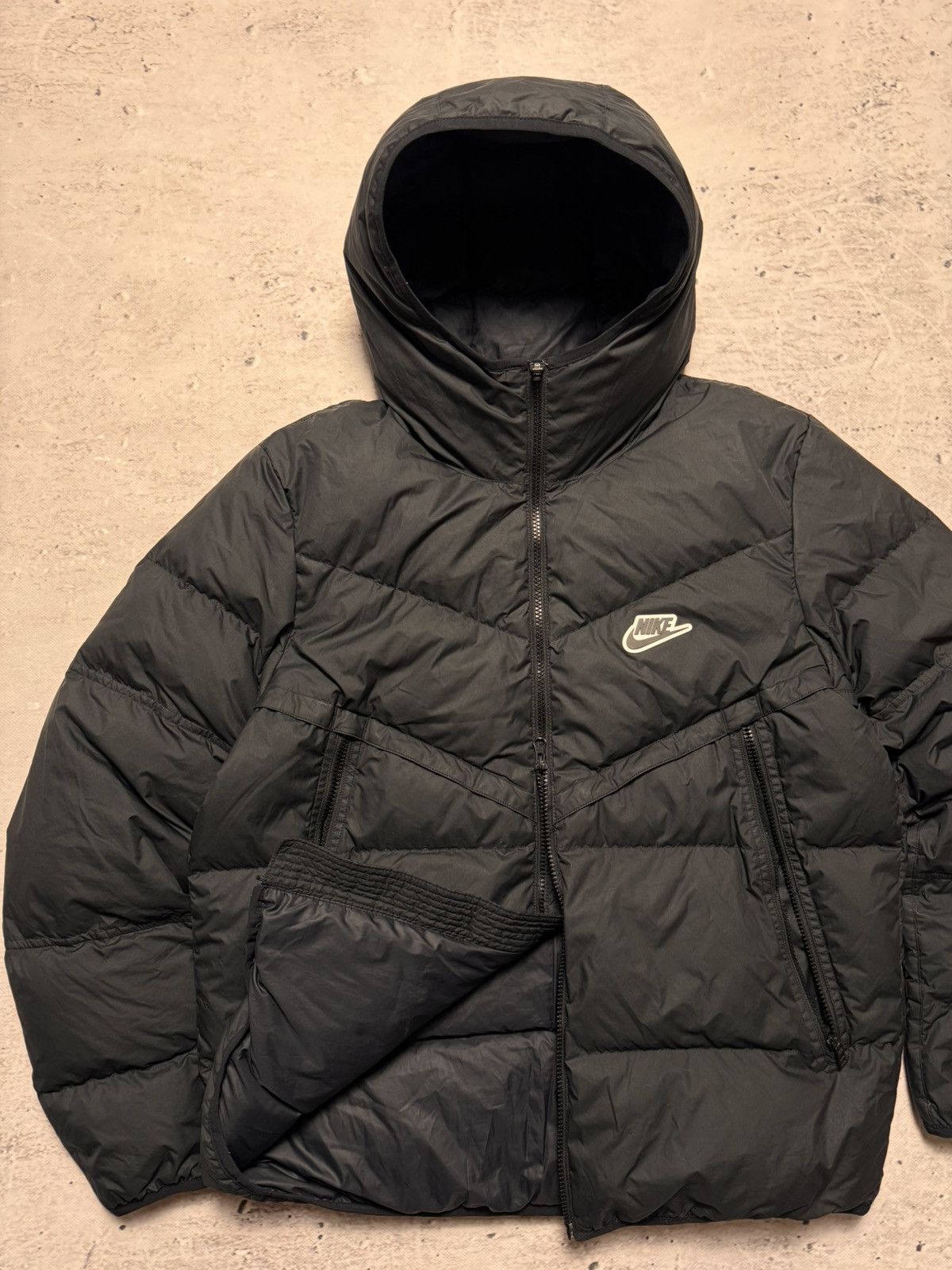 Nike × Nike ACG NIKE PUFFER DOWN BASIC LOGO OVERSIZE NYLON JACKET Size US L / EU 52-54 / 3 - 6 Thumbnail