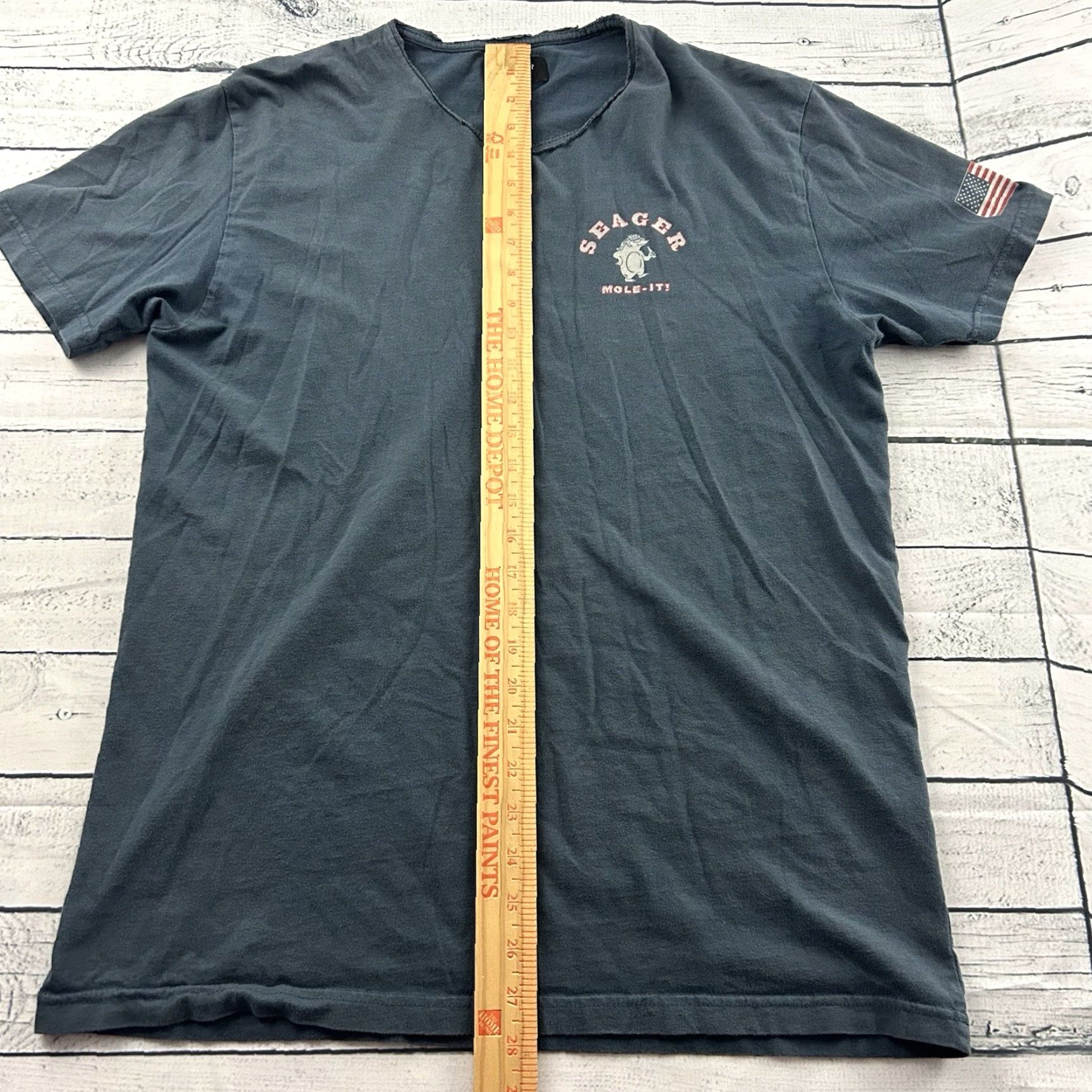 Jaeger Seager Mole It Short Sleeve T Shirt Men Large Blue Nike Shirt Size US L / EU 52-54 / 3 - 4 Thumbnail