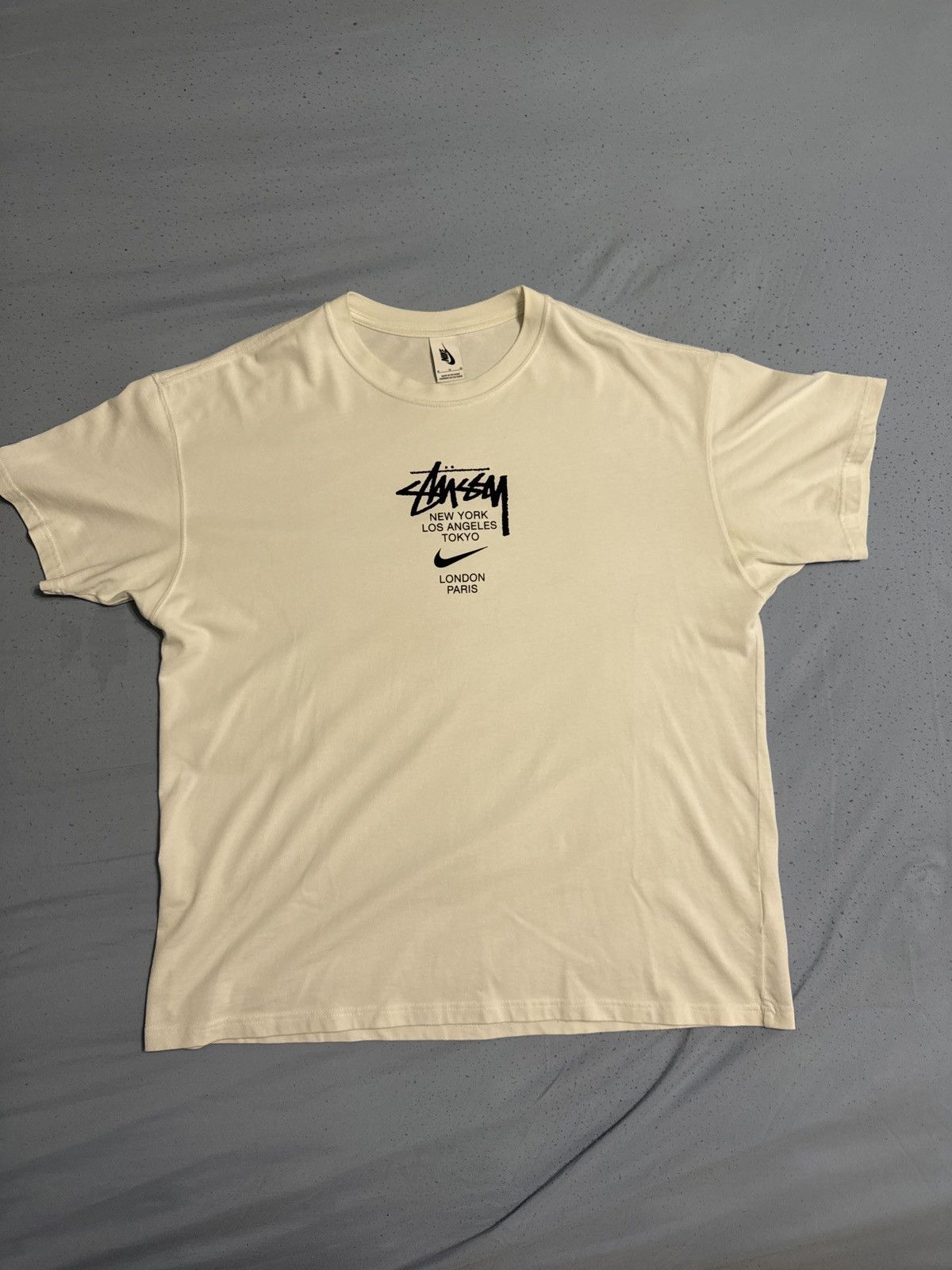 Nike × Stussy Nike x Stussy T Shirt XL DD3342-121 | Grailed