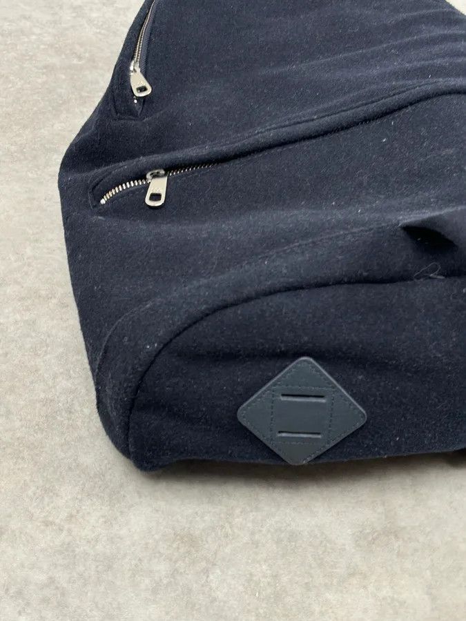 A.P.C. A.P.C. Navy Wool Classy Backpack Size ONE SIZE - 14 Thumbnail