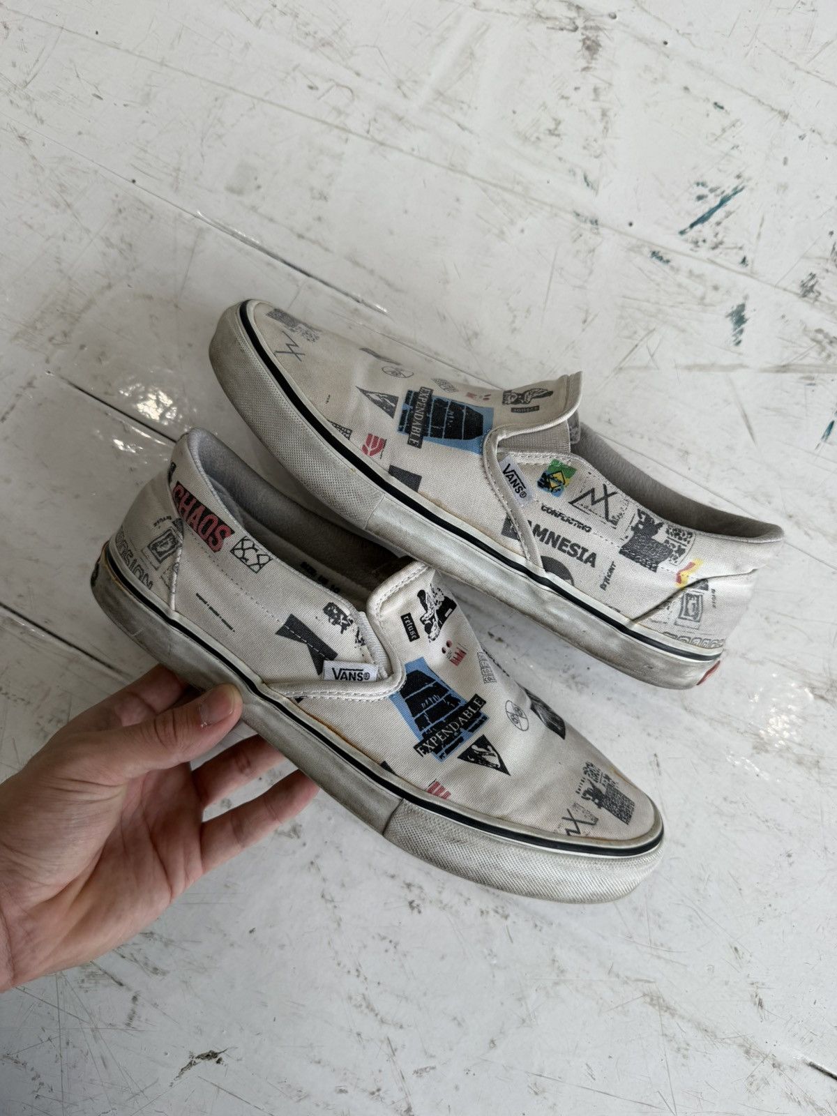 Raf Simons 2005 RAF SIMONS x CDG x COLETTE VANS Size US 10 / EU 43 - 3 Thumbnail