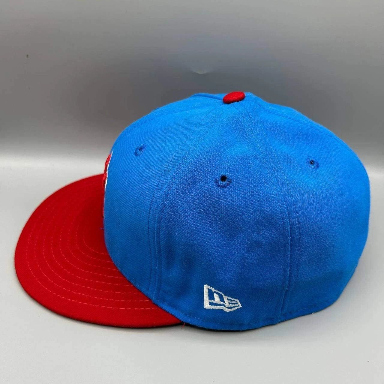 New Era New York Yankees Hat Men 7 3/8 Embroidered MLB Fitted Cap Size ONE SIZE - 6 Thumbnail
