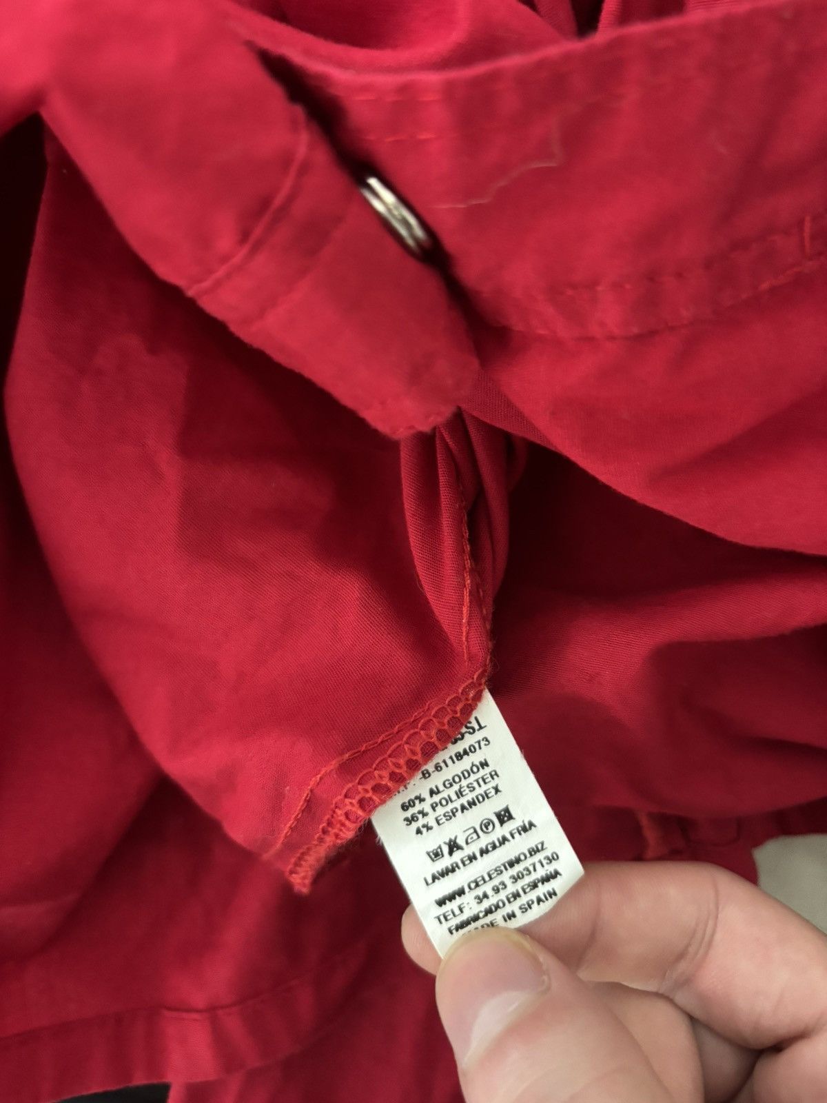 Other Red Long Sleeve Button-UP Size US S / EU 44-46 / 1 - 7 Thumbnail