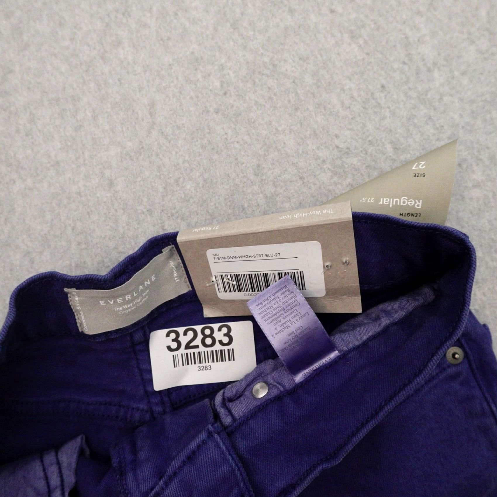 Everlane Everlane Jeans Main 27x26 Archroma Deep Lapis Blue Mom Jeans Womens Size 27" / US 4 / IT 40 - 3 Thumbnail