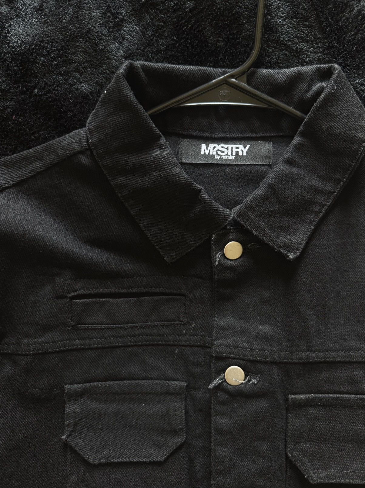 Other MysteryMan Hybrid Ink Spill Denim Jacket Size US M / EU 48-50 / 2 - 4 Thumbnail