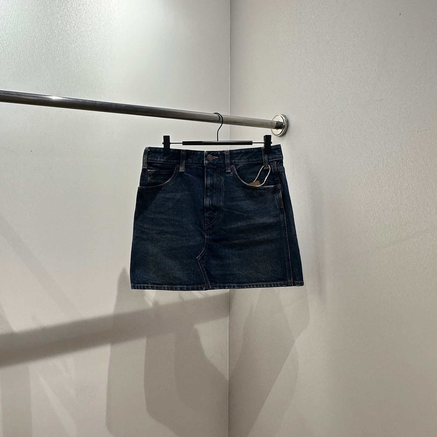 Celine CELINE Denim Mini Skirt Size 27 Size 27" / US 4 / IT 40 - 1 Thumbnail