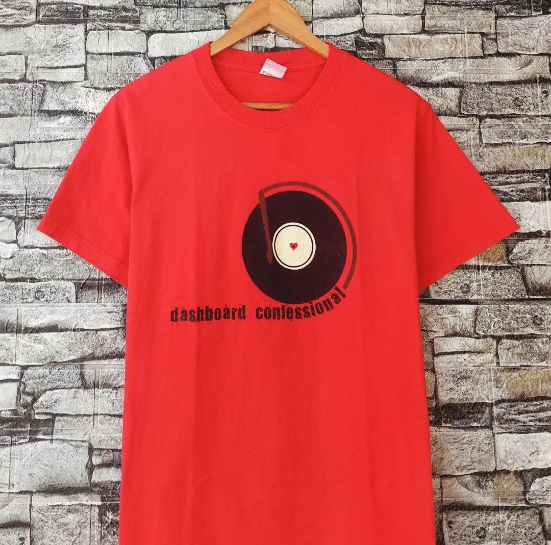Band Tees Vtg 00's Dashboard Confessional Tshirt Size US S / EU 44-46 / 1 - 2 Thumbnail